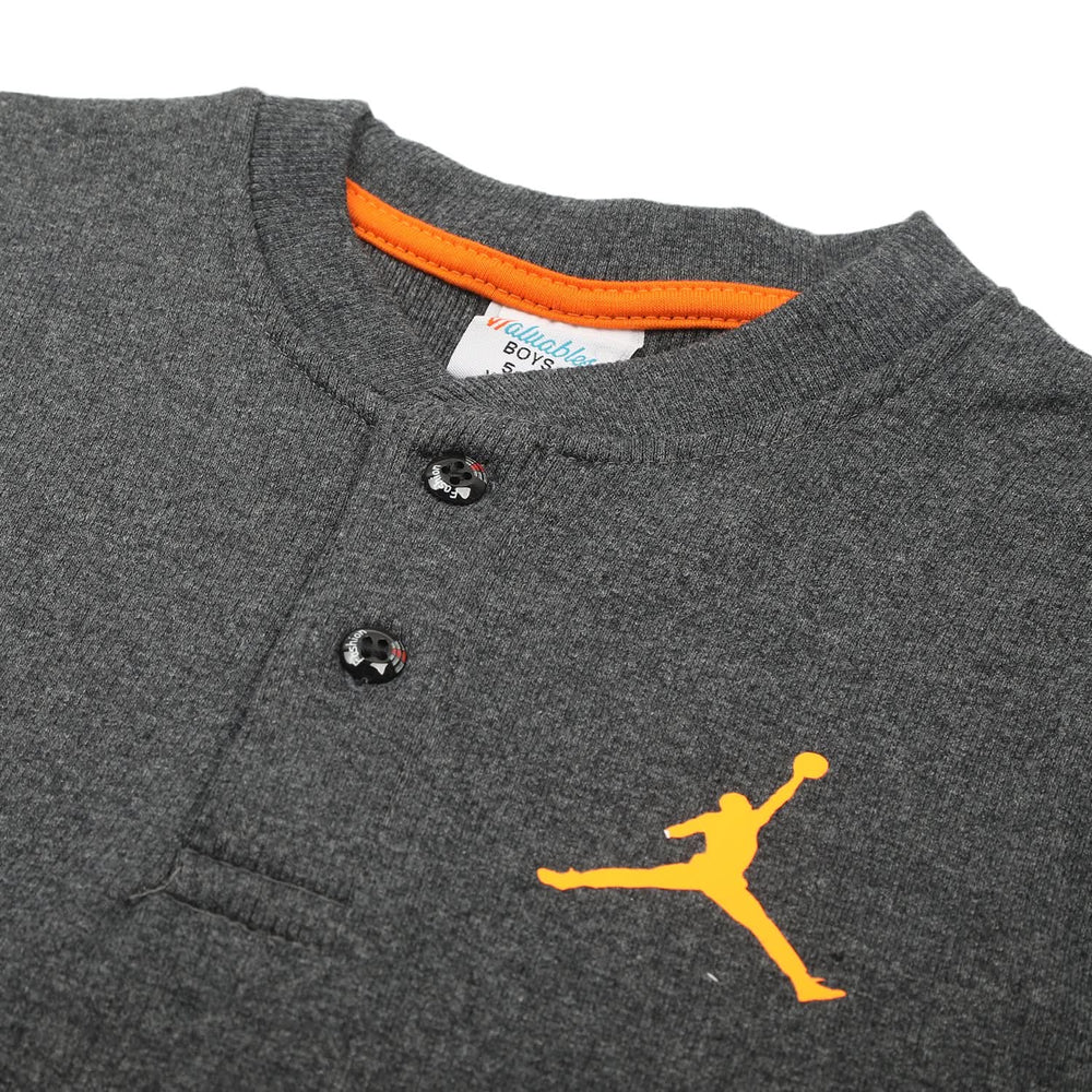 Boys Full Sleeves SweatShirt - Charcoal, Boys Hoodies & Sweat Shirts, Chase Value, Chase Value