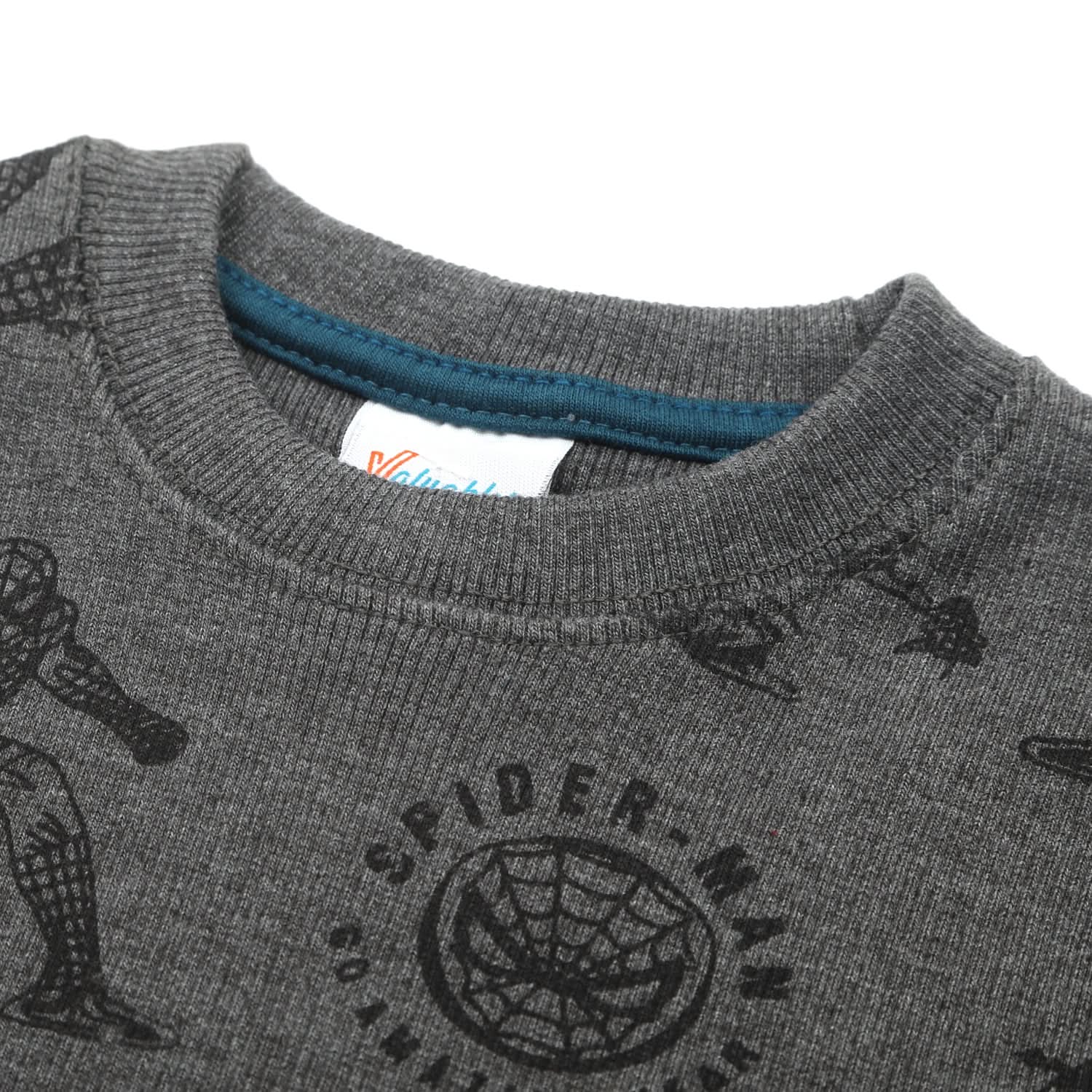 Boys Full Sleeves SweatShirt - Charcoal, Boys Hoodies & Sweat Shirts, Chase Value, Chase Value