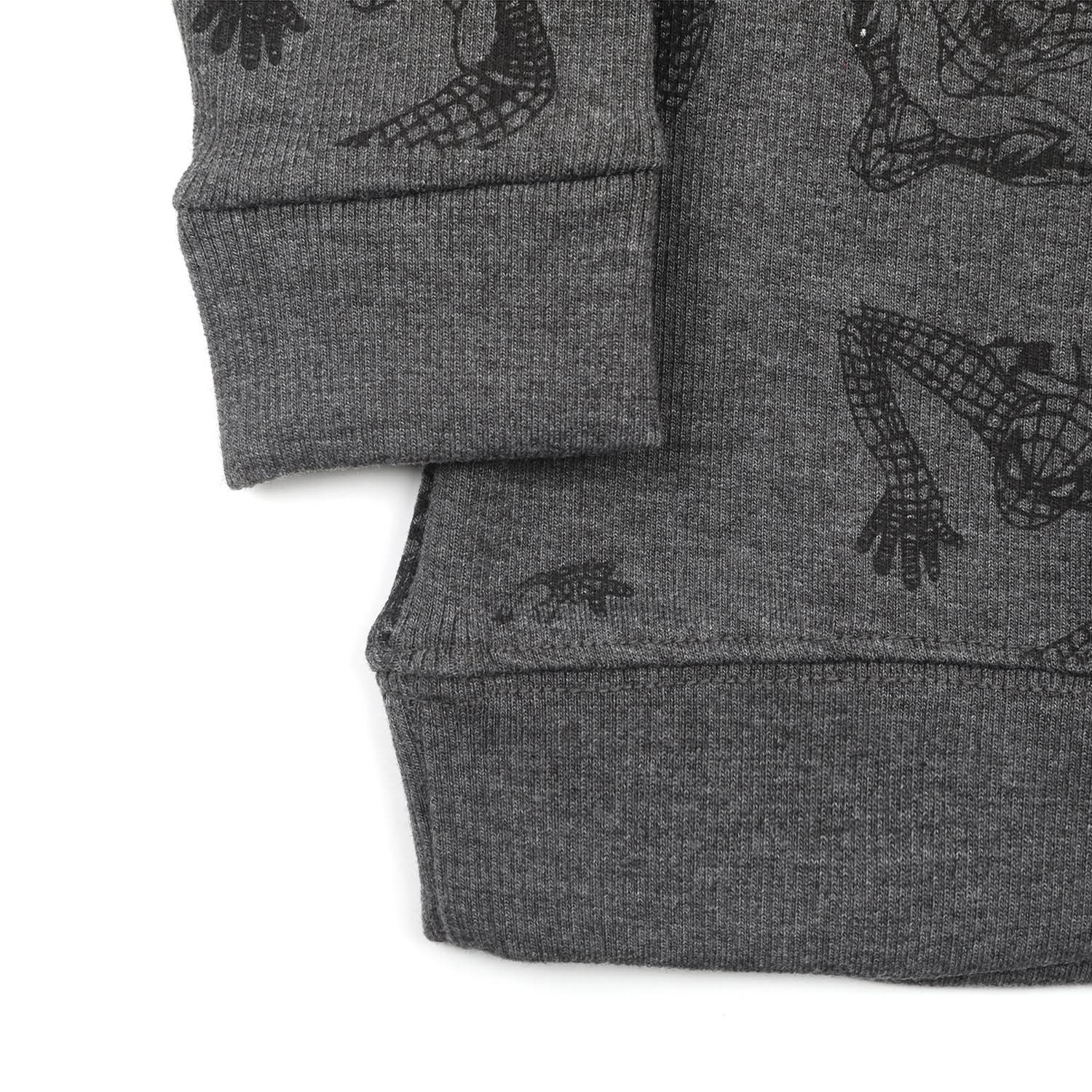 Boys Full Sleeves SweatShirt - Charcoal, Boys Hoodies & Sweat Shirts, Chase Value, Chase Value
