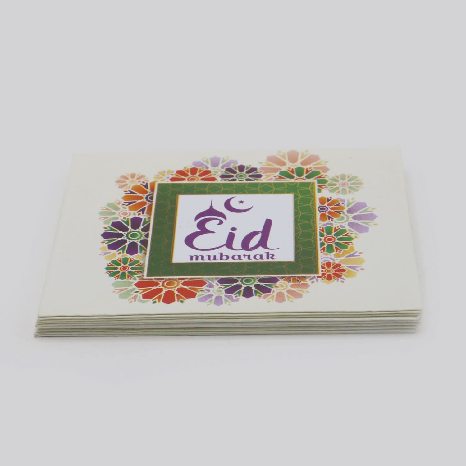 Eidi Pocket Size Envelop Printed 10Pcs - White, Envelopes, Chase Value, Chase Value