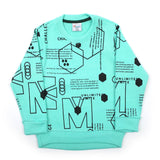 Boys Full Sleeves SweatShirt - Cyan, Boys Hoodies & Sweat Shirts, Chase Value, Chase Value