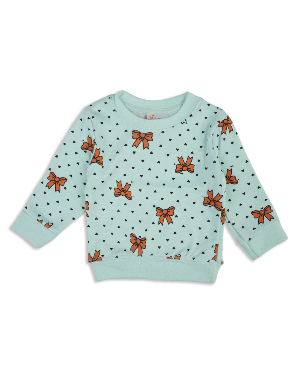 Valuables Newborn Girls Sweat Shirt, Newborn Girls Winterwear, Chase Value, Chase Value