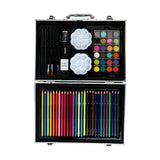 Colour Kit 145Pcs (Metal Case) – Professional Art Set for Kids, Coloring Tools, Chase Value, Chase Value