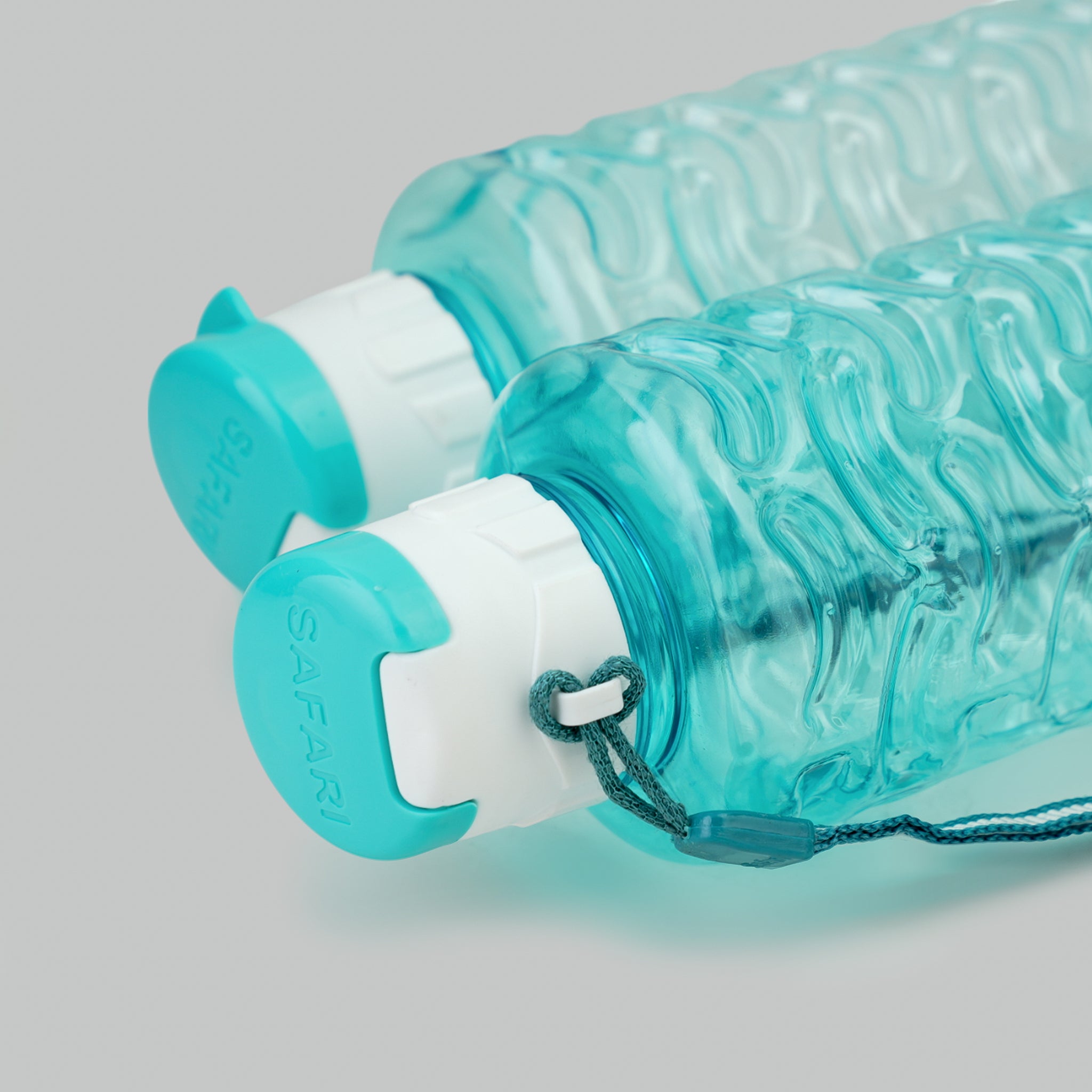 Safari Flip 2Pc Water Bottle 950ml - Cyan, Water Bottle, Safari, Chase Value
