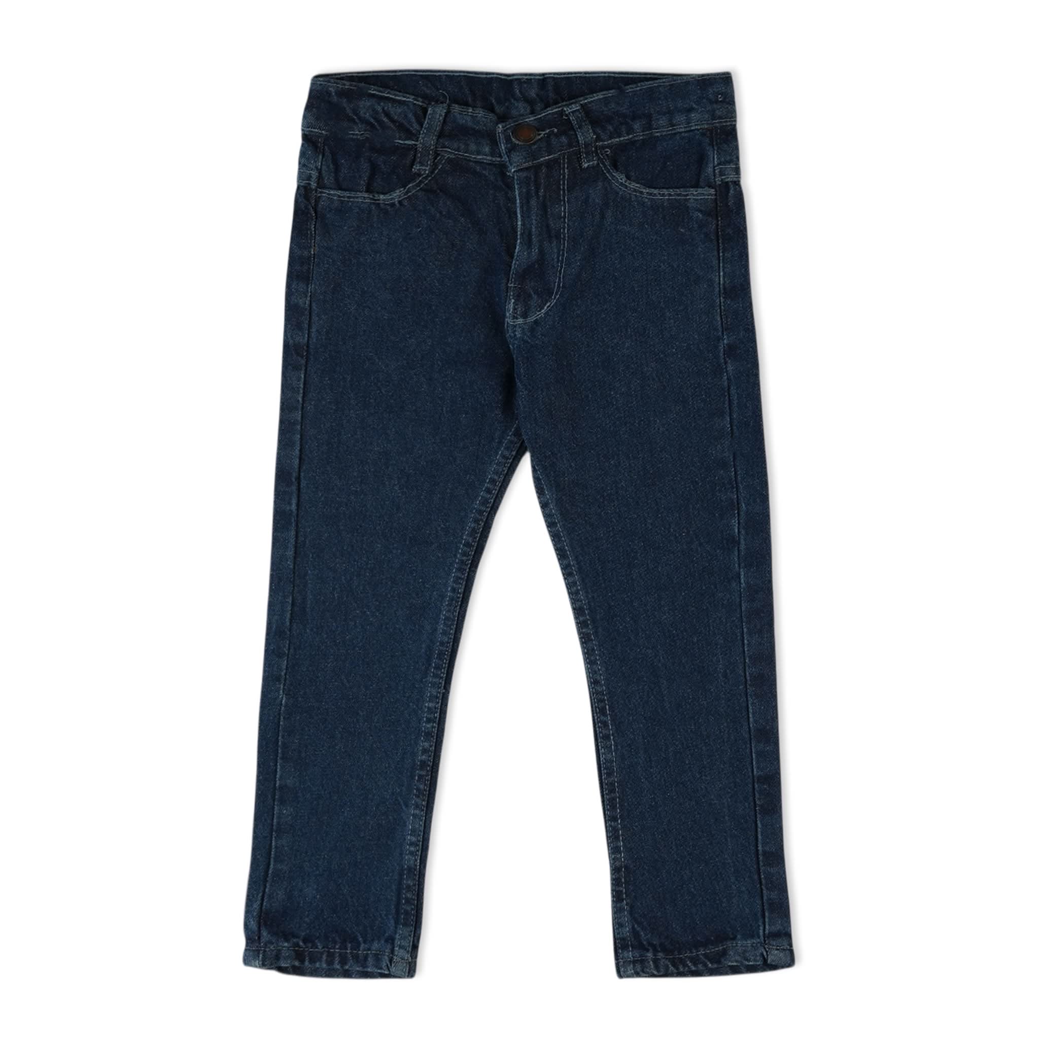 Girls Denim Pant - Dark Blue, Girls Pants & Capri, Chase Value, Chase Value