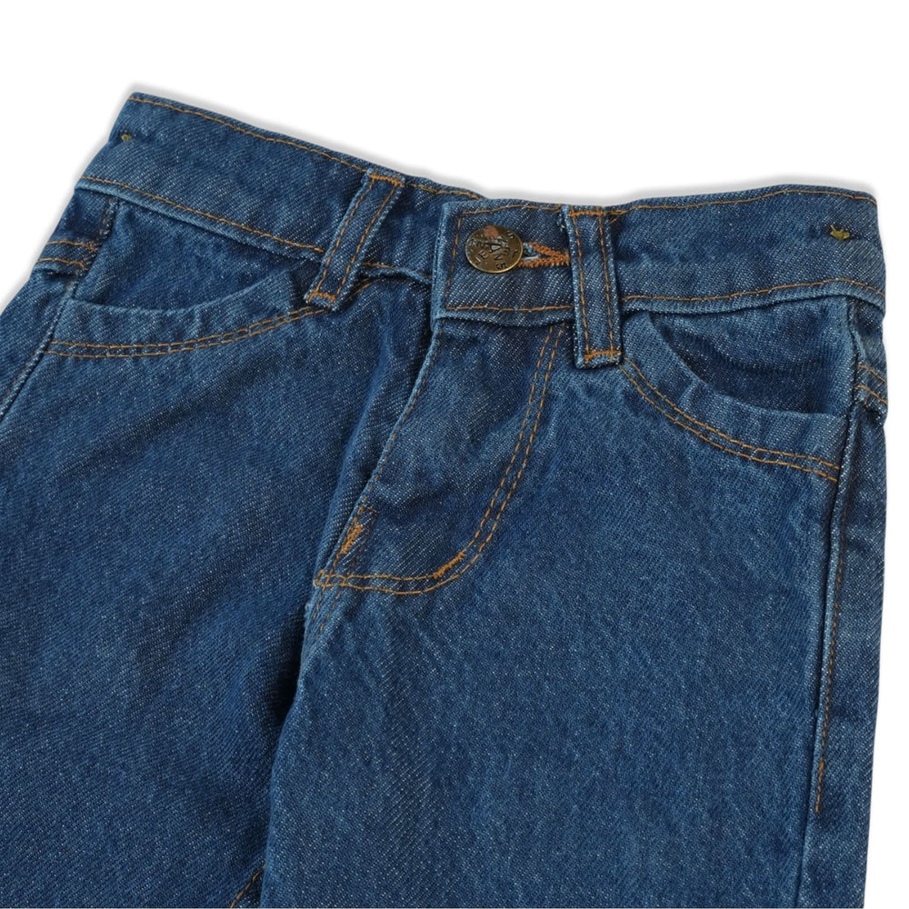 Girls Denim Pant - Dark Blue, Girls Pants & Capri, Chase Value, Chase Value