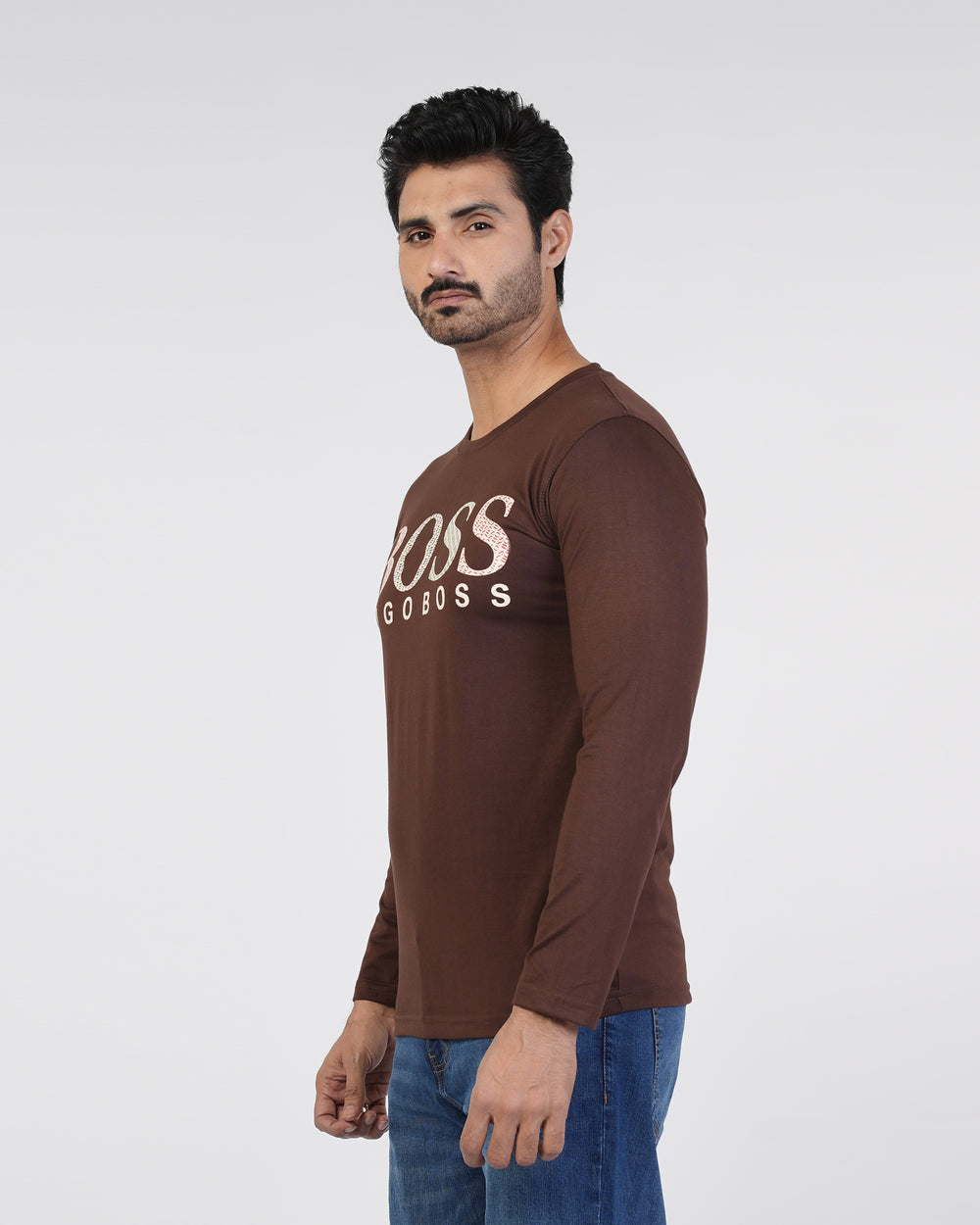 Men’s Printed Full Sleeves T-Shirt, Men's T-Shirts & Polos, Chase Value, Chase Value