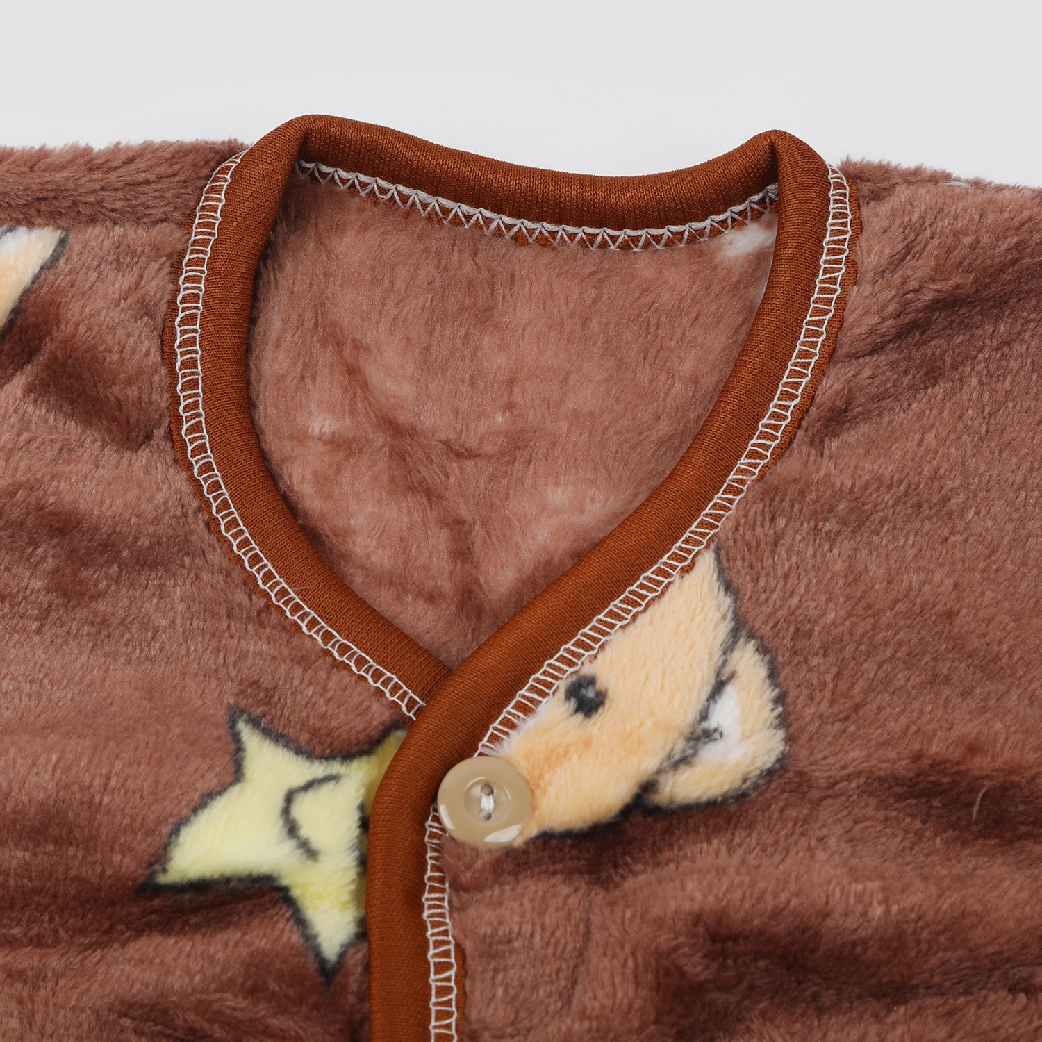 Newborn Boys Full Sleeves Suit - Dark Brown, Newborn Boys Sets & Suits, Chase Value, Chase Value