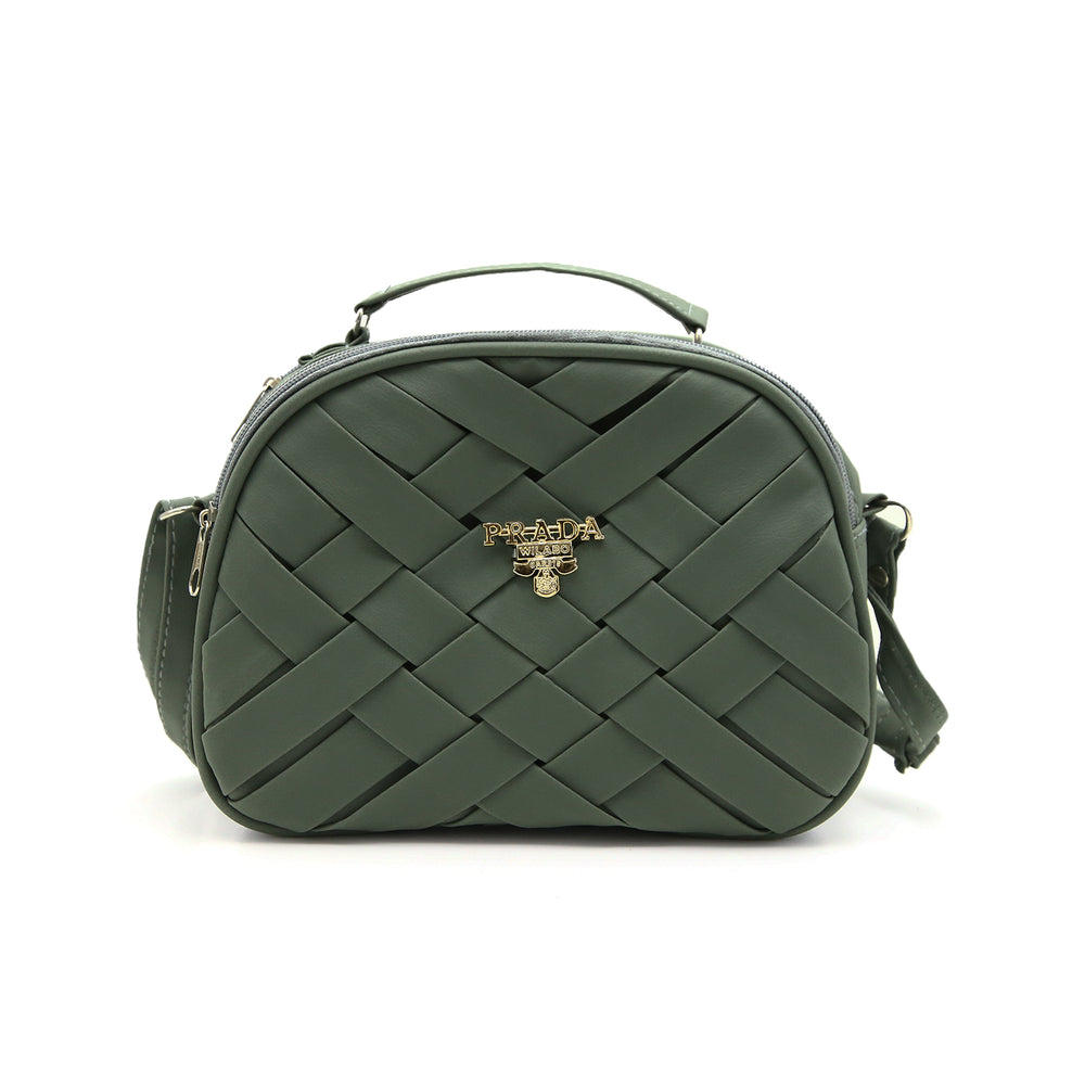 Women's Handbag - Dark Green, Women Bags, Chase Value, Chase Value