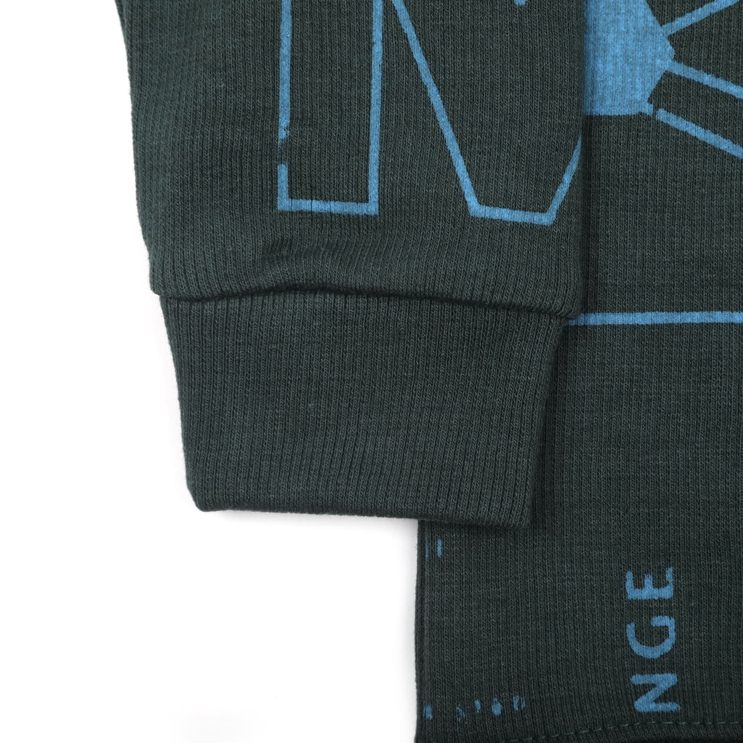 Boys Full Sleeves SweatShirt - Dark Green, Boys Hoodies & Sweat Shirts, Chase Value, Chase Value