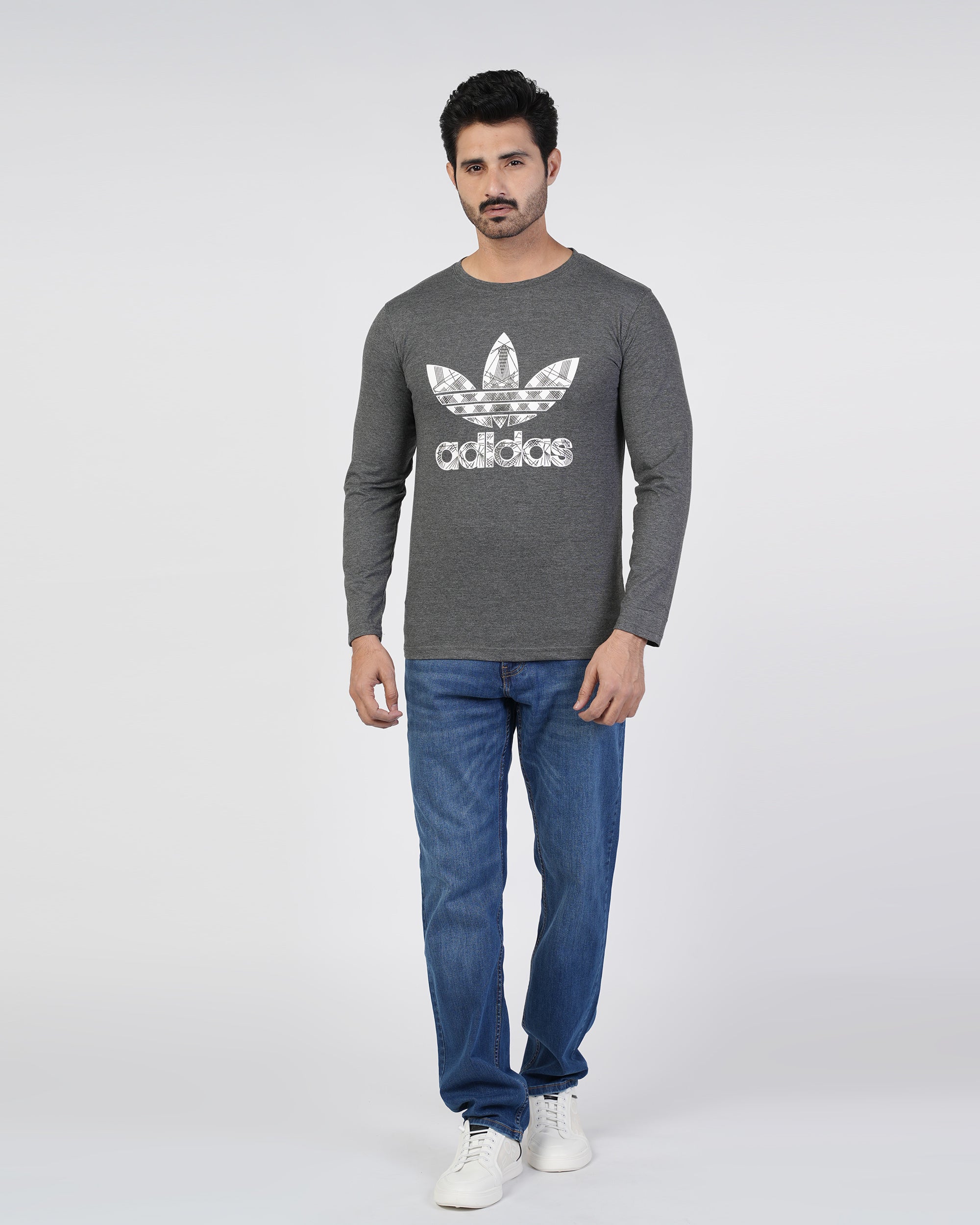 Men’s Printed Full Sleeves T-Shirt, Men's T-Shirts & Polos, Chase Value, Chase Value