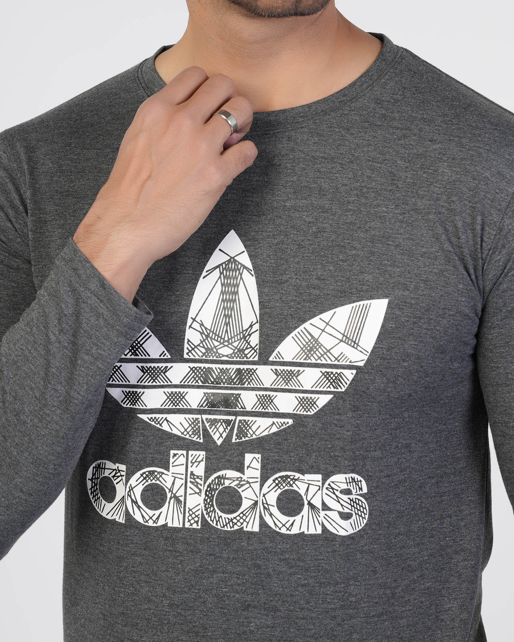 Men’s Printed Full Sleeves T-Shirt, Men's T-Shirts & Polos, Chase Value, Chase Value