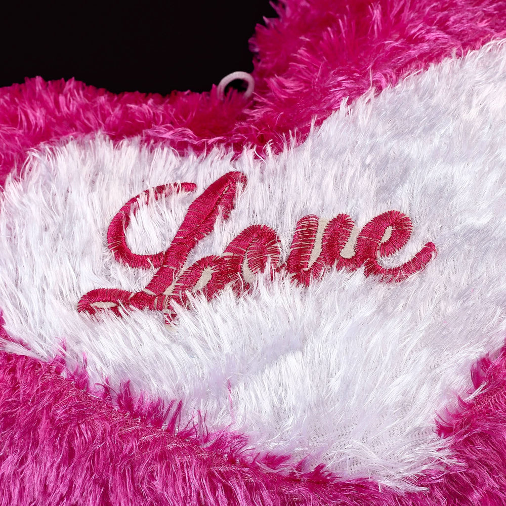 Fur Heart Cushion, Cushions & Pillows, Chase Value, Chase Value