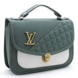 Women's Shoulder Bag - Dark Green, Women Bags, Chase Value, Chase Value