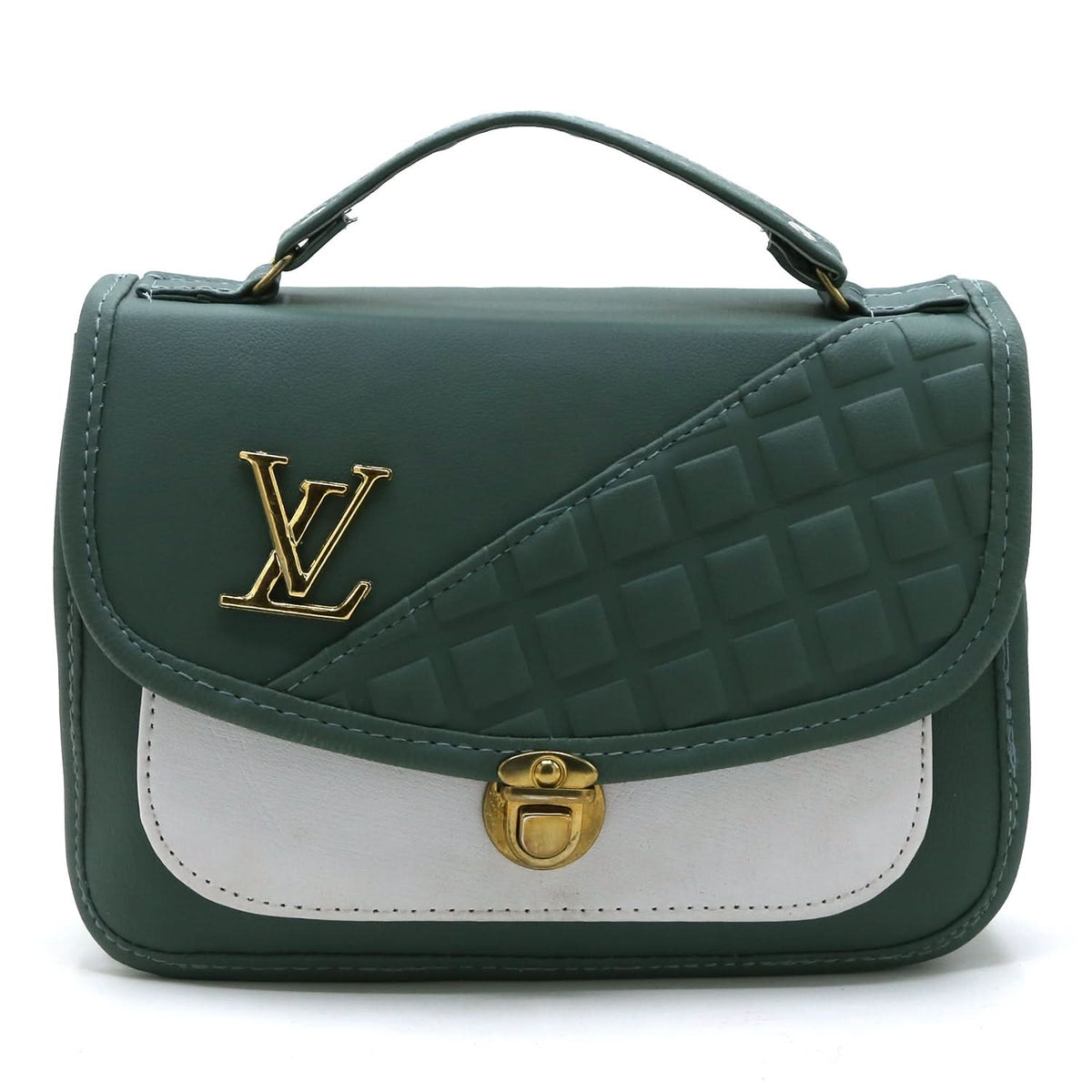 Women's Shoulder Bag - Dark Green, Women Bags, Chase Value, Chase Value