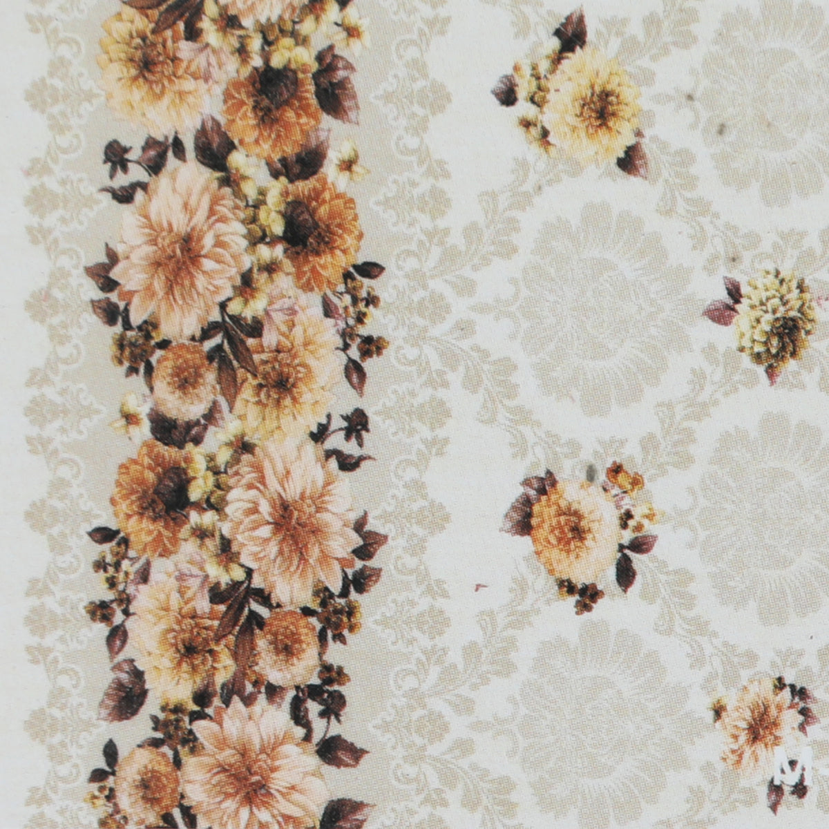 Dinning Table Cover Oval 6pcs - Fawn, Table Mat & Cover, Chase Value, Chase Value