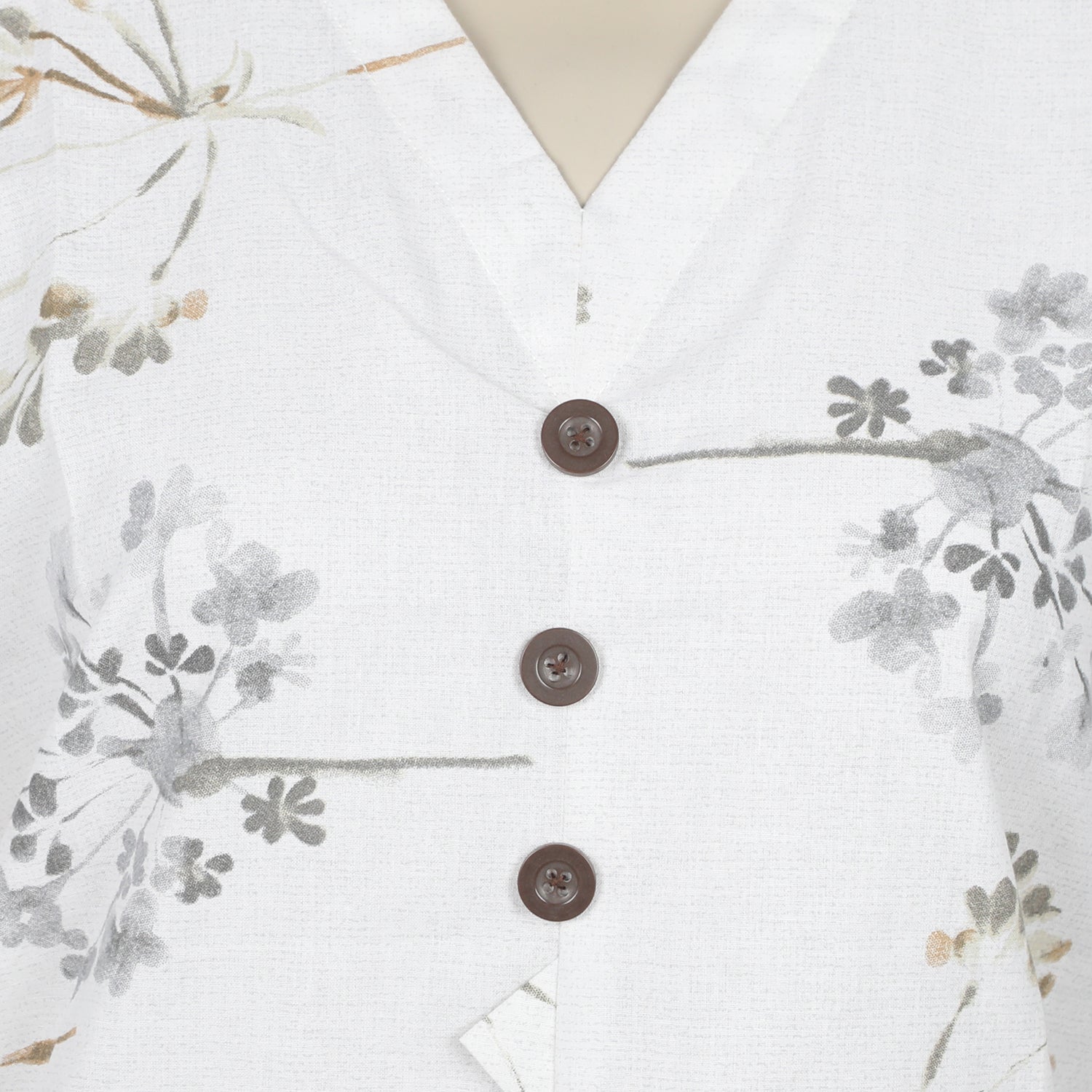 Women's Printed Kurti - Fawn, Women Ready Kurtis, Chase Value, Chase Value