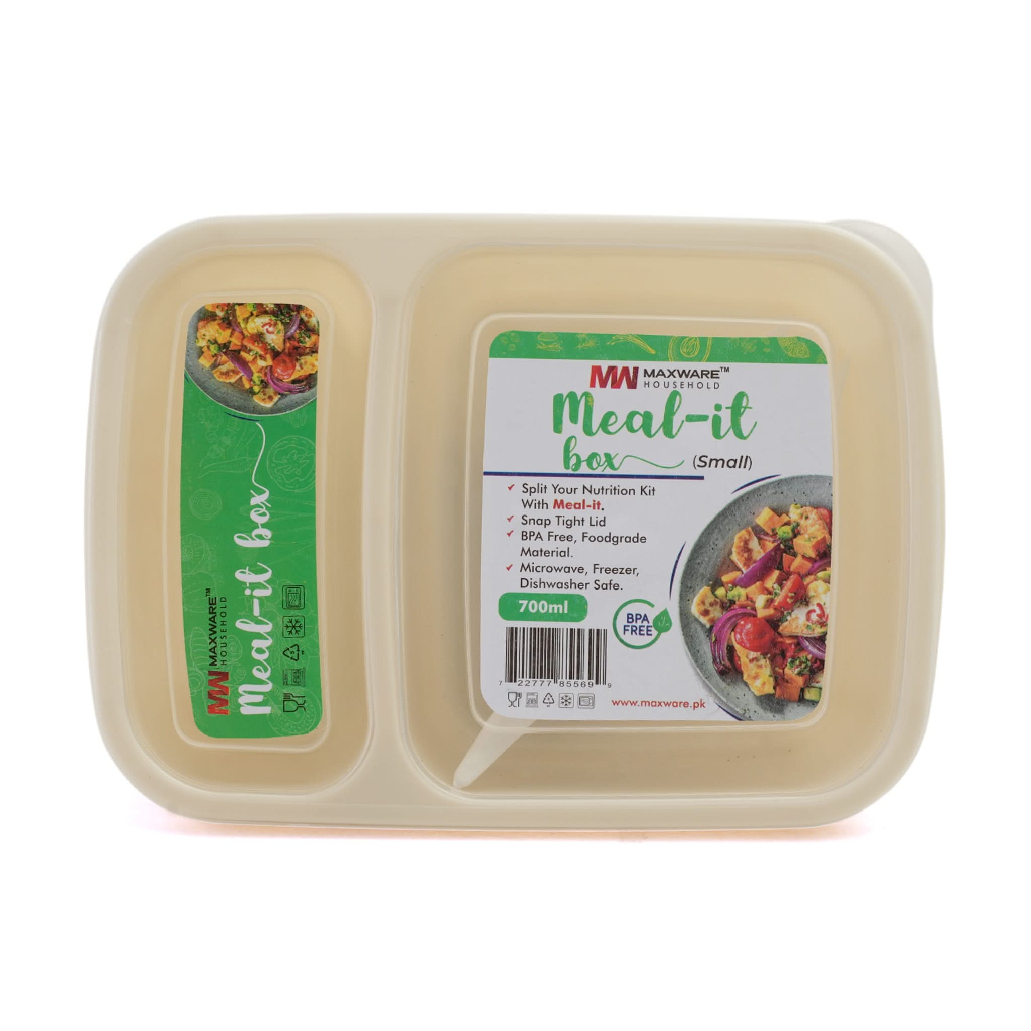 Max Ware Meal It Box Small - Fawn, Tiffin Boxes & Bottles, Chase Value, Chase Value