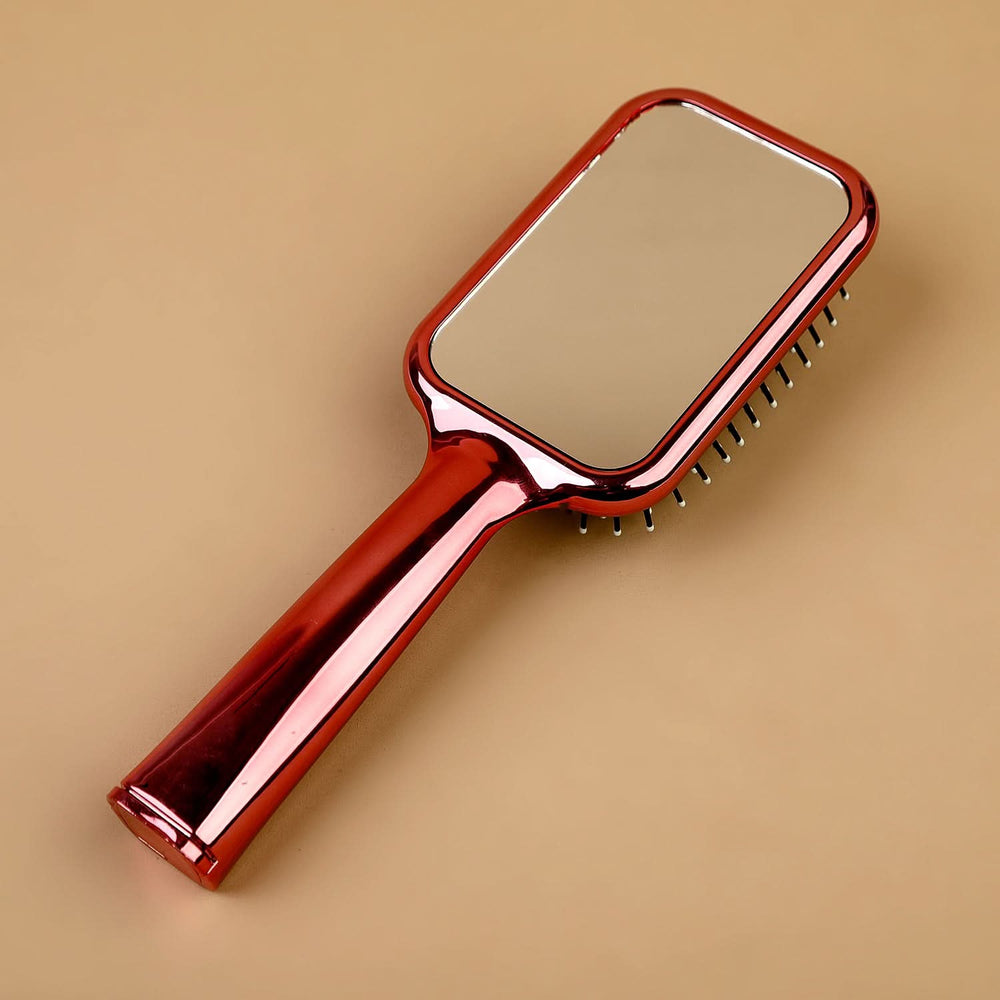 Portable Hair Comb With Mirror, Comb & Mirror, Chase Value, Chase Value