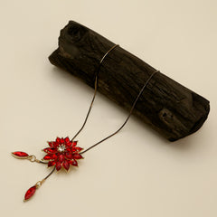 Women's Chain Mala - Golden Black