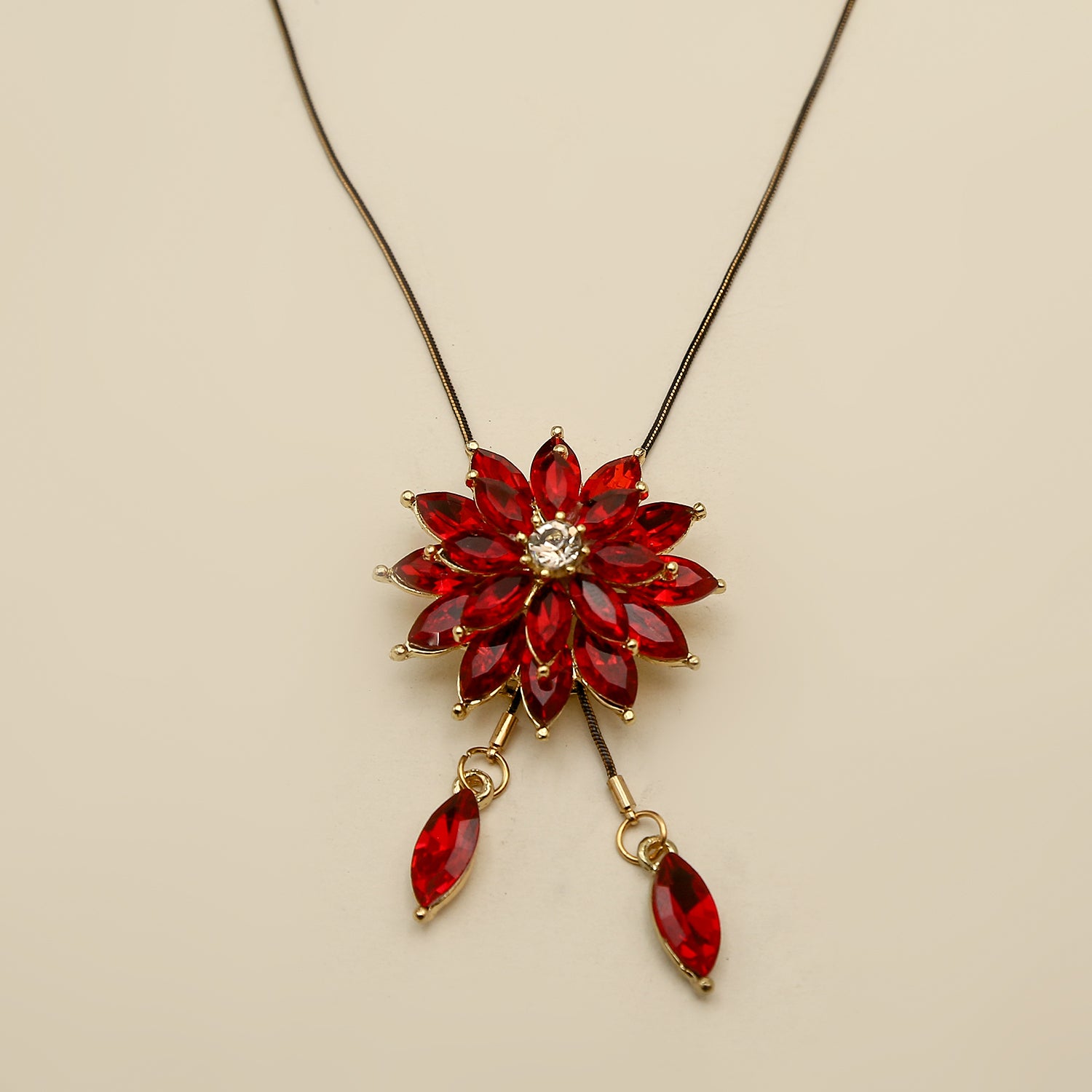 Women's Chain Mala - Golden Black, Women Chains & Lockets, Chase Value, Chase Value