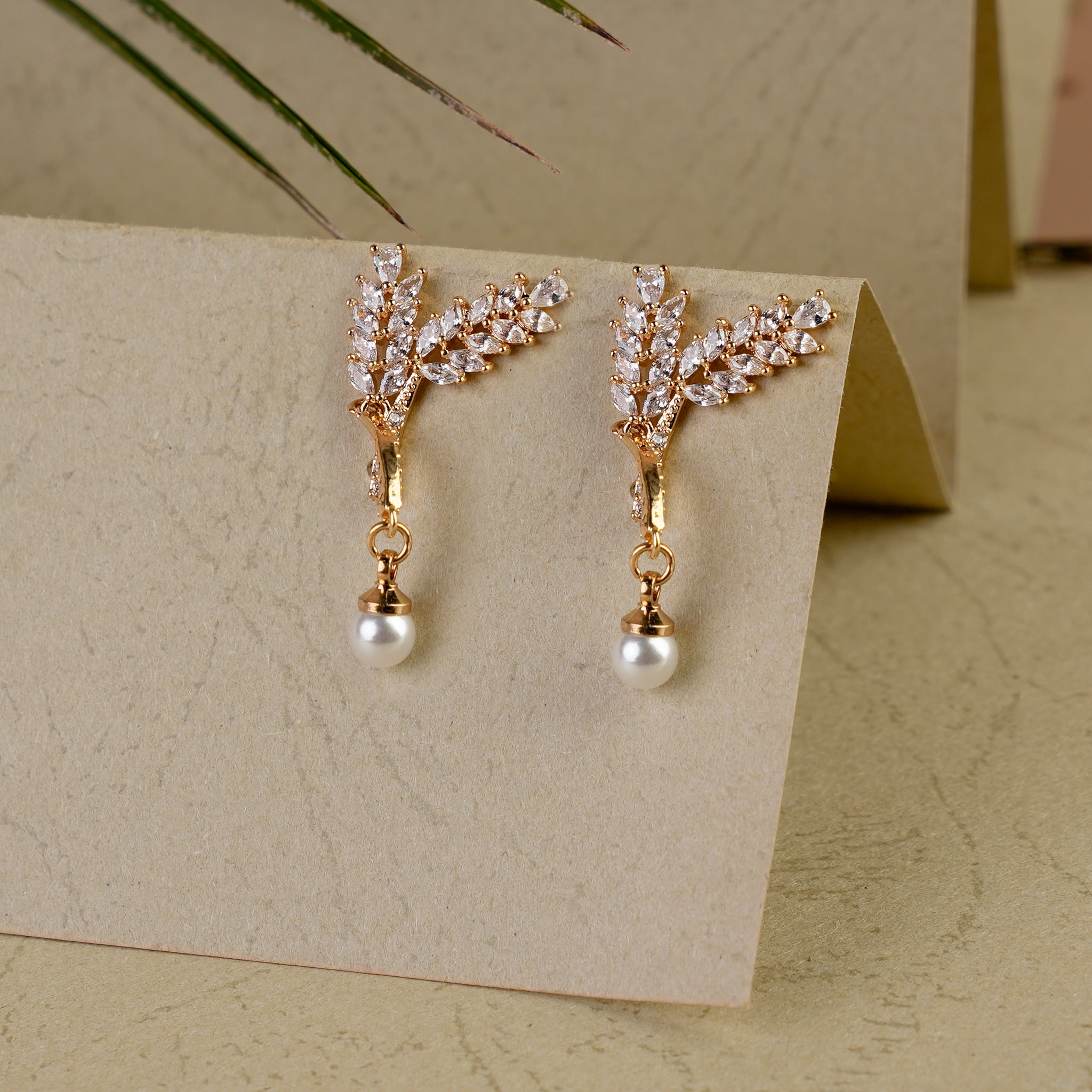 Women's Earring - Golden, Women Earrings & Tops, Chase Value, Chase Value