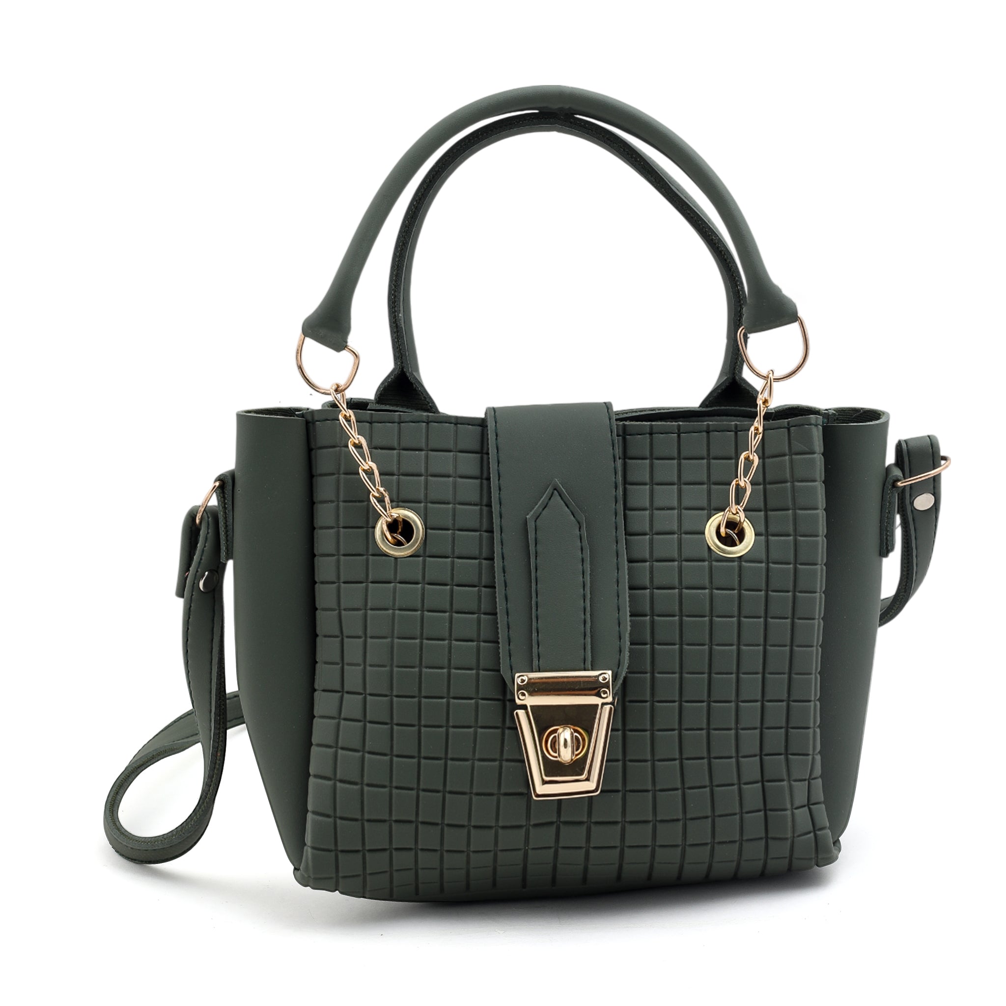 Elegant Croc Texture Faux Leather Handbag For Women, Women Bags, Chase Value, Chase Value