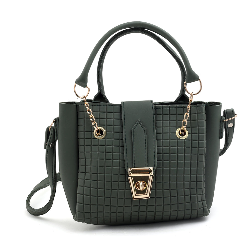 Elegant Croc Texture Faux Leather Handbag For Women, Women Bags, Chase Value, Chase Value