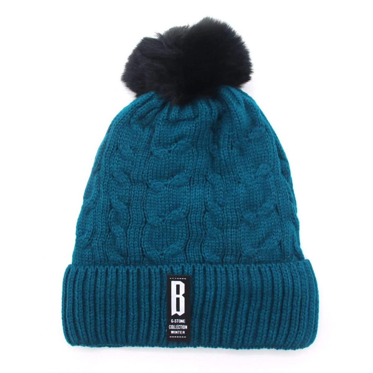 Women's Woolen Cap - Green, Women Caps & Hats, Chase Value, Chase Value
