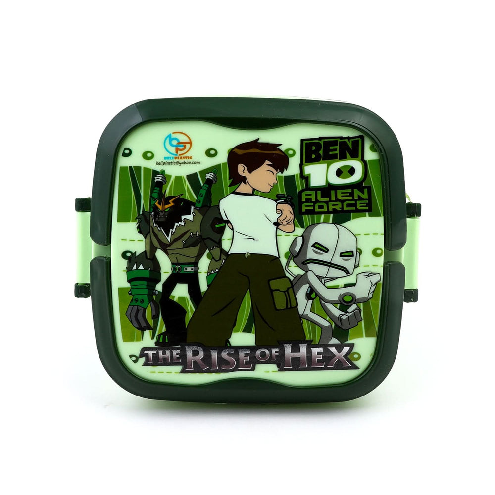 Cartoon Character Square Shape Lunch Box For Kids, Tiffin Boxes & Bottles, Chase Value, Chase Value