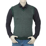 Men's Sleevless Sweater  - Green, Men's Sweater & Sweat Shirts, Chase Value, Chase Value