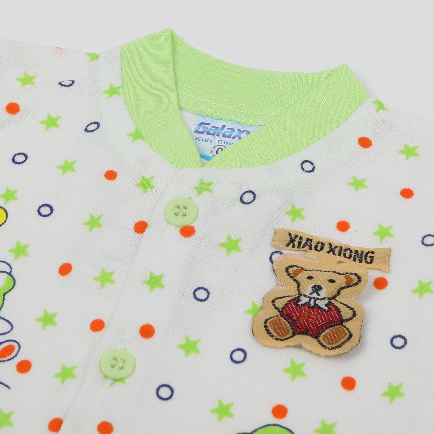 Newborn Boys Half Sleeves Suit - Green, Newborn Boys Sets & Suits, Chase Value, Chase Value