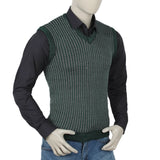 Men's Sleevless Sweater  - Green, Men's Sweater & Sweat Shirts, Chase Value, Chase Value