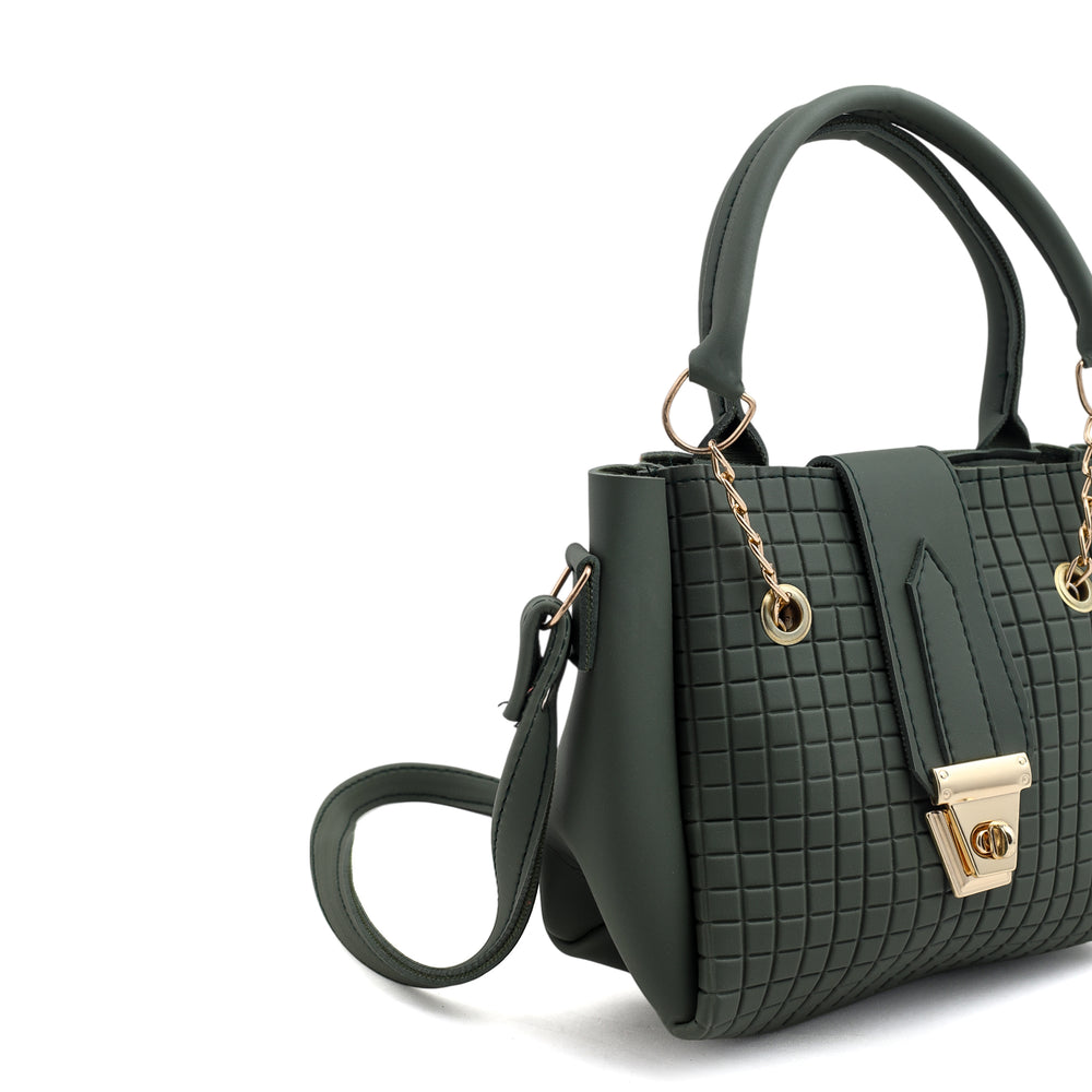 Elegant Croc Texture Faux Leather Handbag For Women, Women Bags, Chase Value, Chase Value
