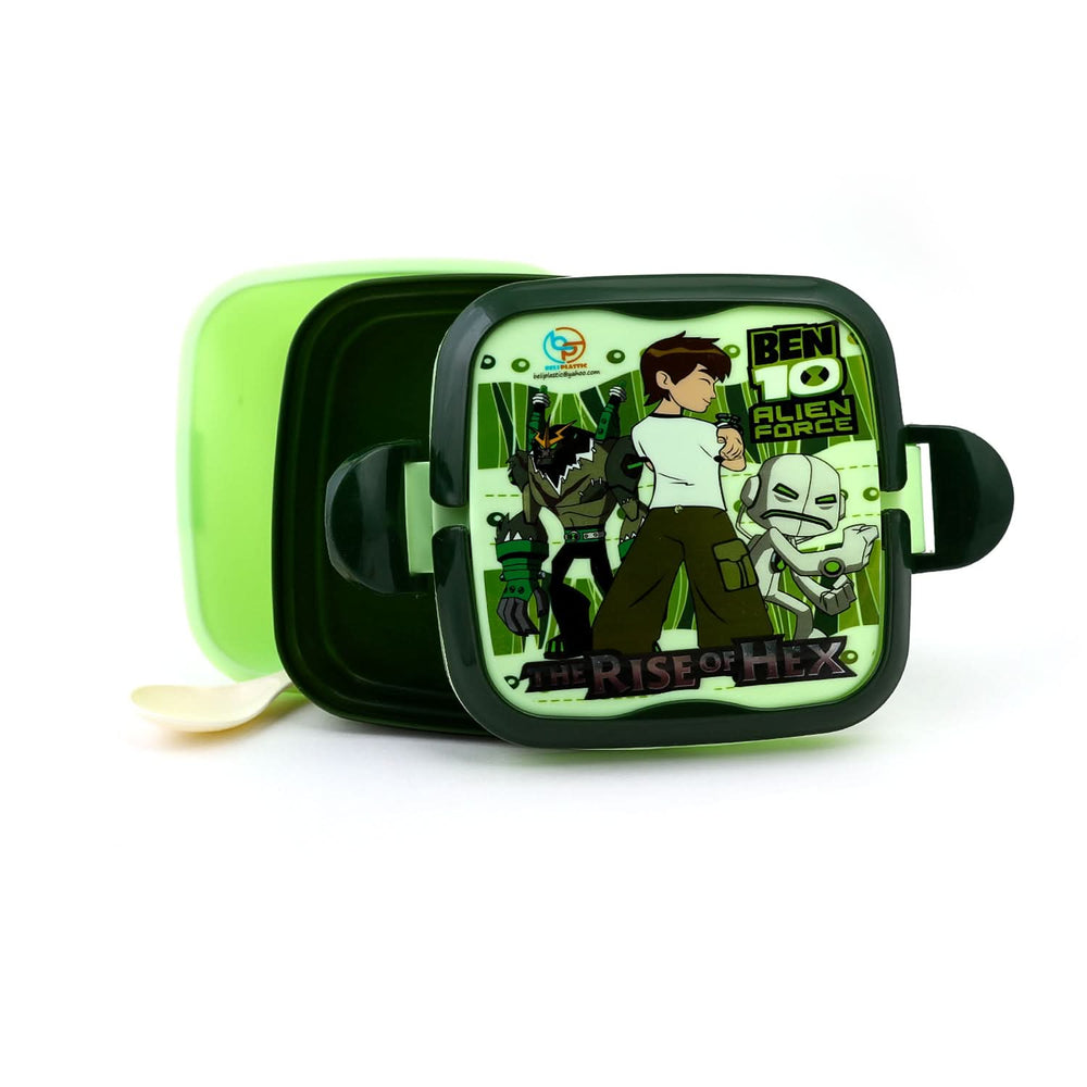 Cartoon Character Square Shape Lunch Box For Kids, Tiffin Boxes & Bottles, Chase Value, Chase Value