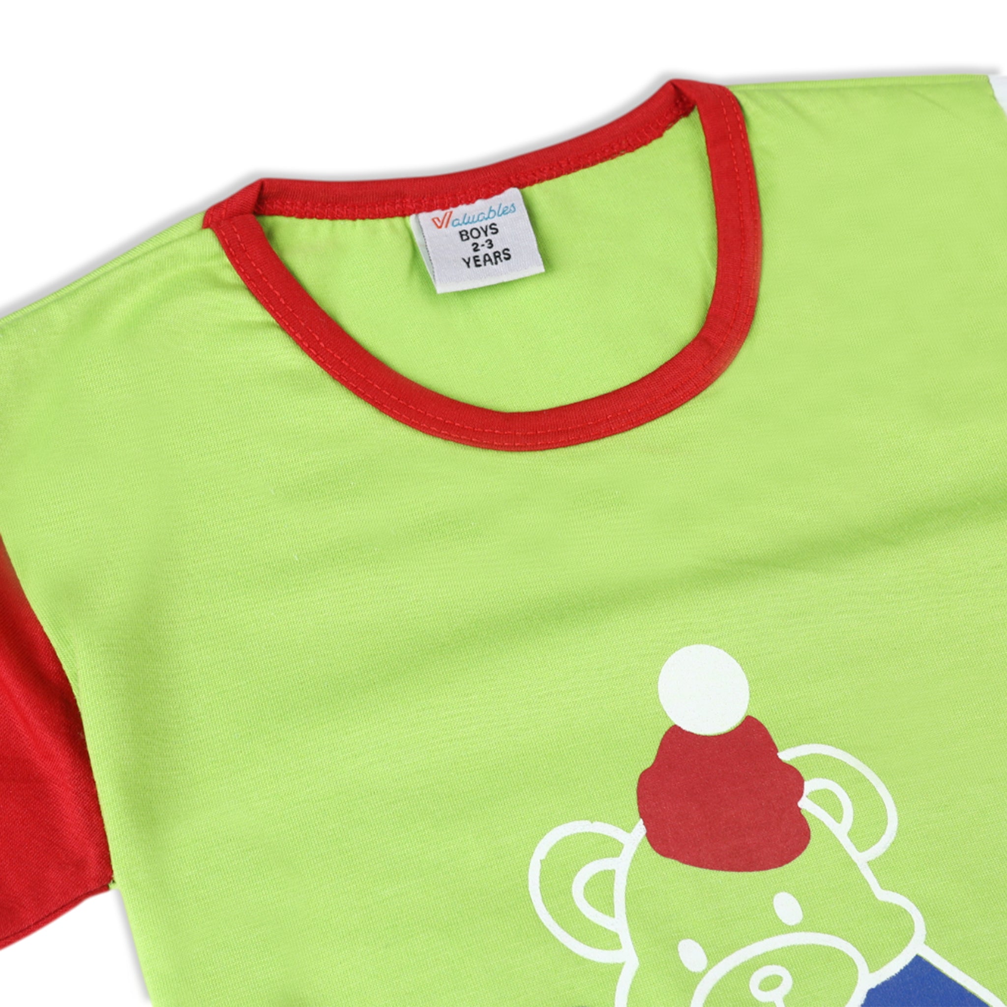 Valuable Boys Half Sleeves Suit - Green, Boys Sets & Suits, Chase Value, Chase Value