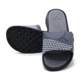 Men's Slider - Grey & Black, Men's Slippers, Chase Value, Chase Value