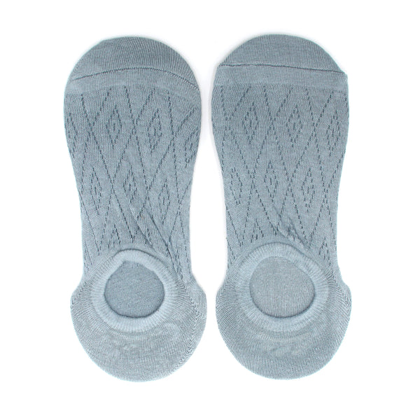 Men's 2Pcs Loafer Socks - Grey