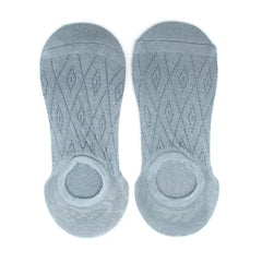 Men's 2Pcs Loafer Socks - Grey