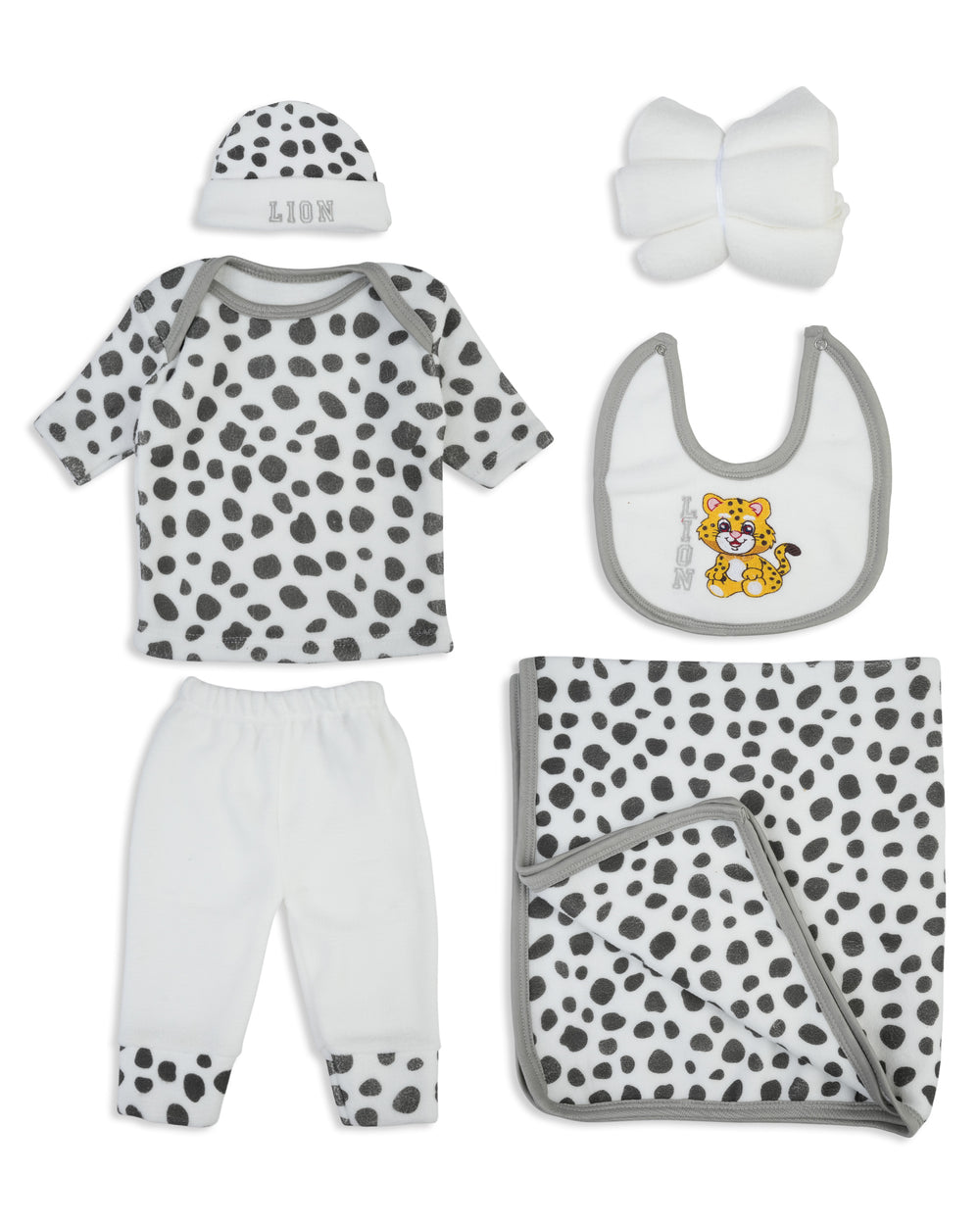 Newborn 9-Piece Hanger Set – Lion, Newborn Gift Set, Chase Value, Chase Value