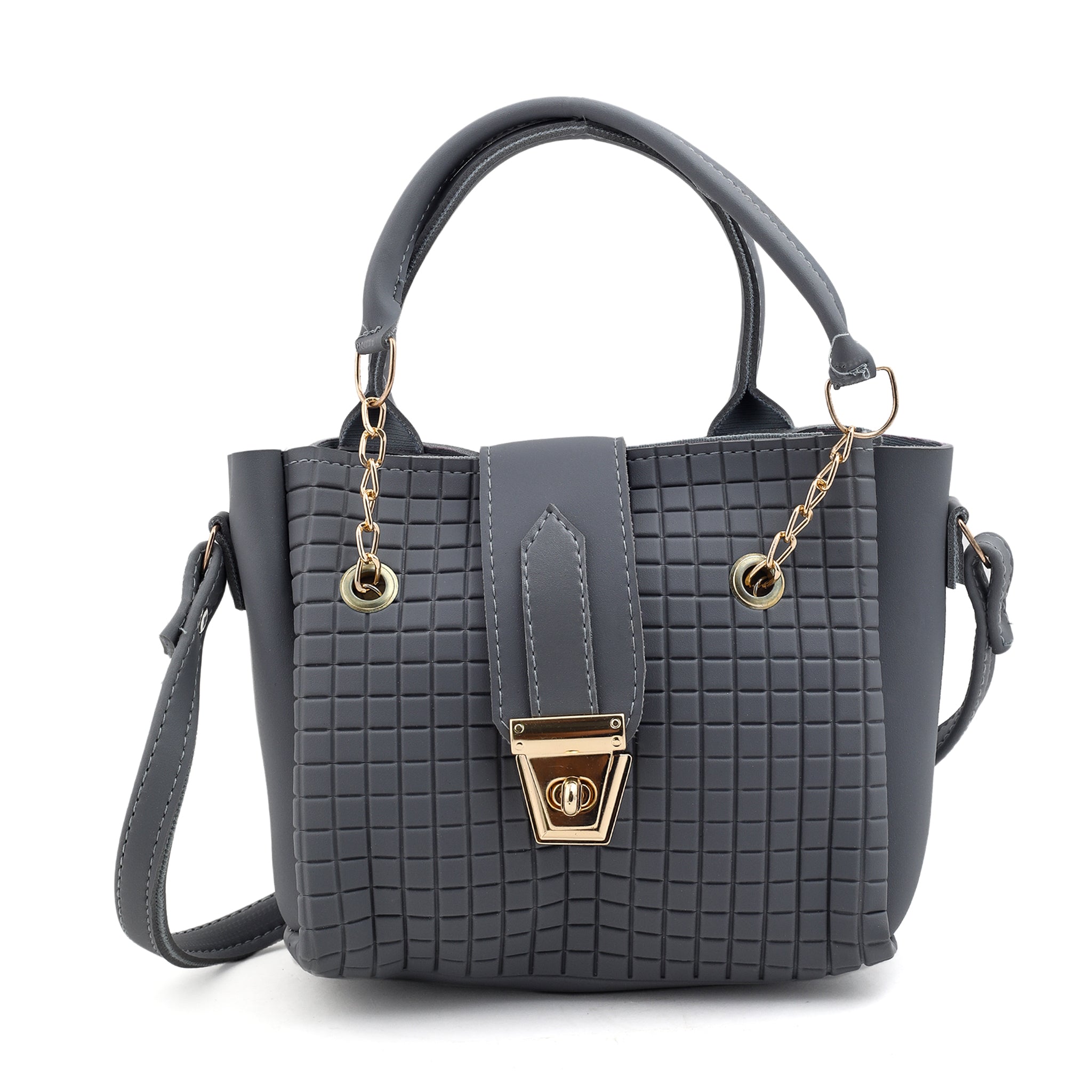 Elegant Croc Texture Faux Leather Handbag For Women, Women Bags, Chase Value, Chase Value
