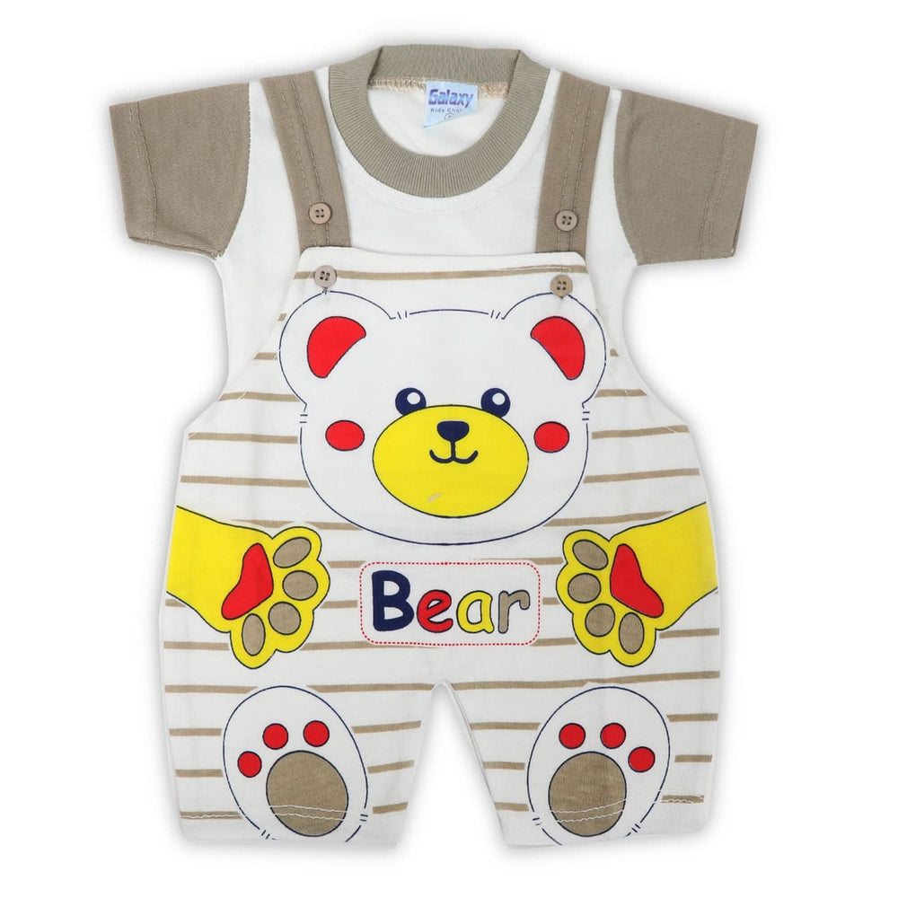 Newborn Boys Half Sleeves Romper - Grey, Newborn Boys Rompers, Chase Value, Chase Value