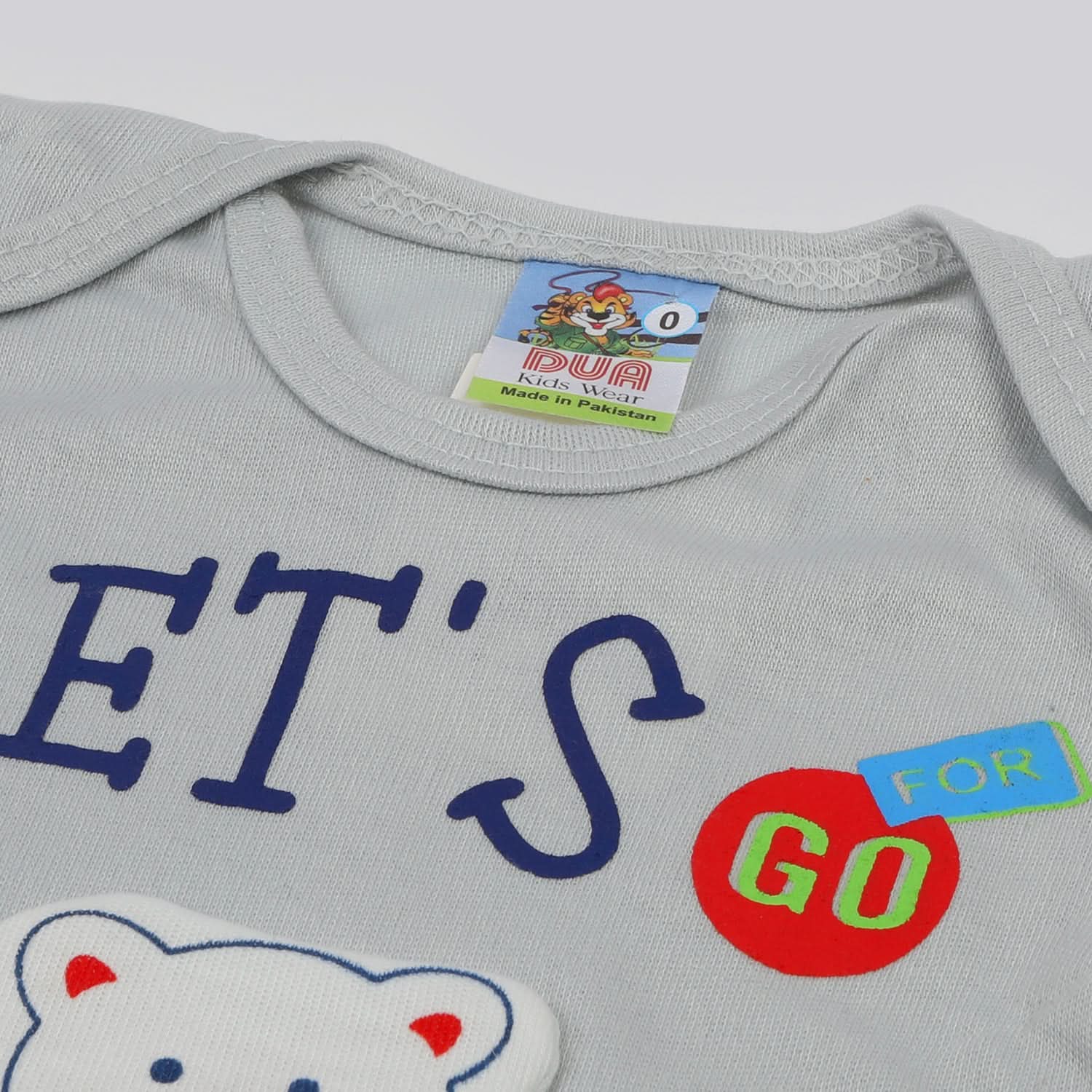 Newborn Boys Half Sleeves Suit - Grey, Newborn Boys Sets & Suits, Chase Value, Chase Value
