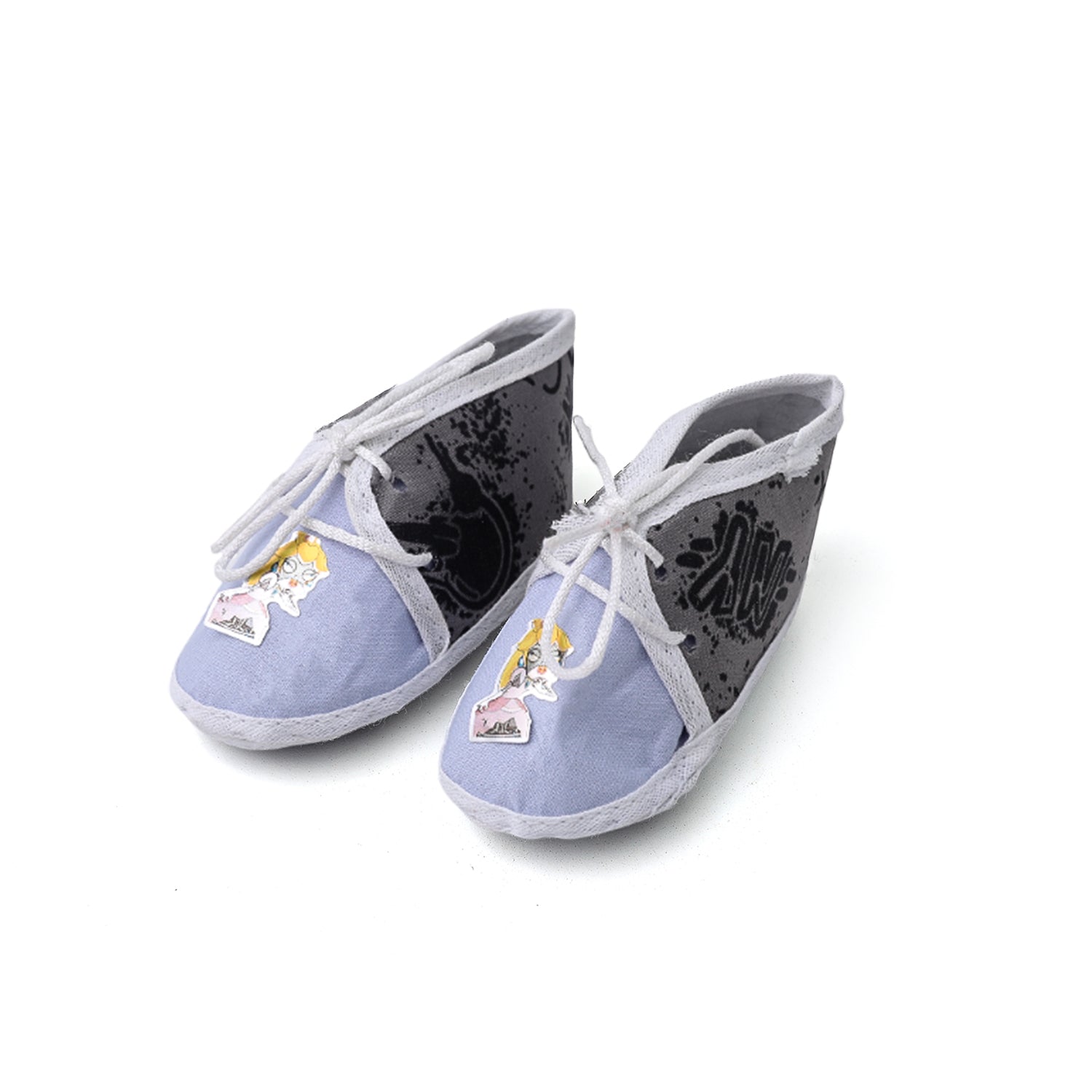 Newborn Cotton Shoes Box - Grey, Newborn Caps, Shoes & Socks, Chase Value, Chase Value