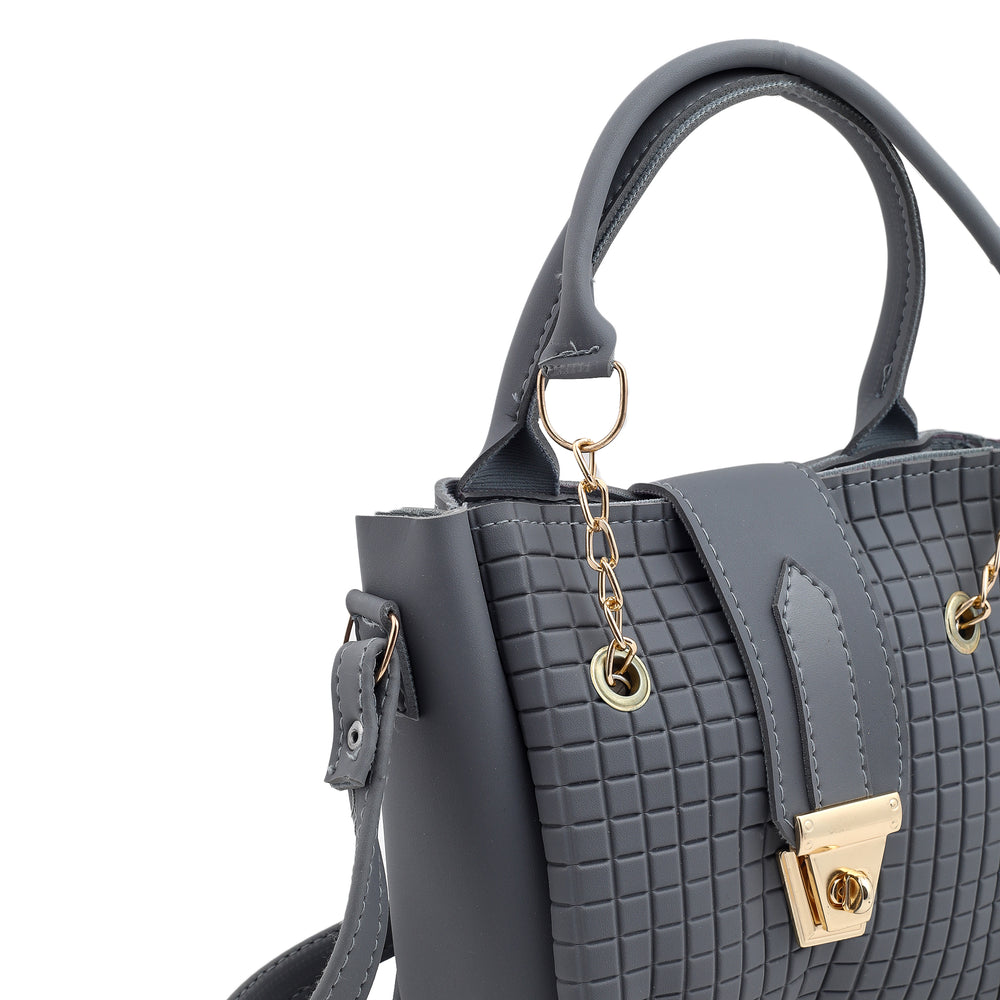Elegant Croc Texture Faux Leather Handbag For Women, Women Bags, Chase Value, Chase Value