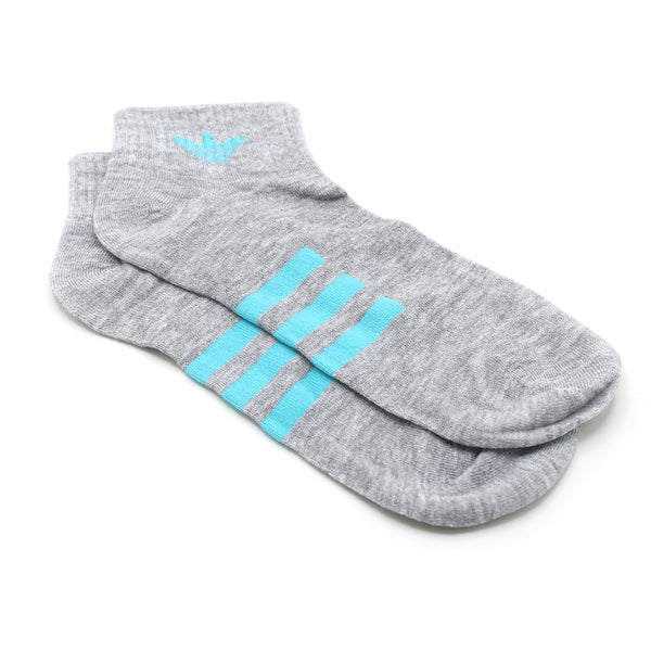 Men's Ankle Socks - Grey