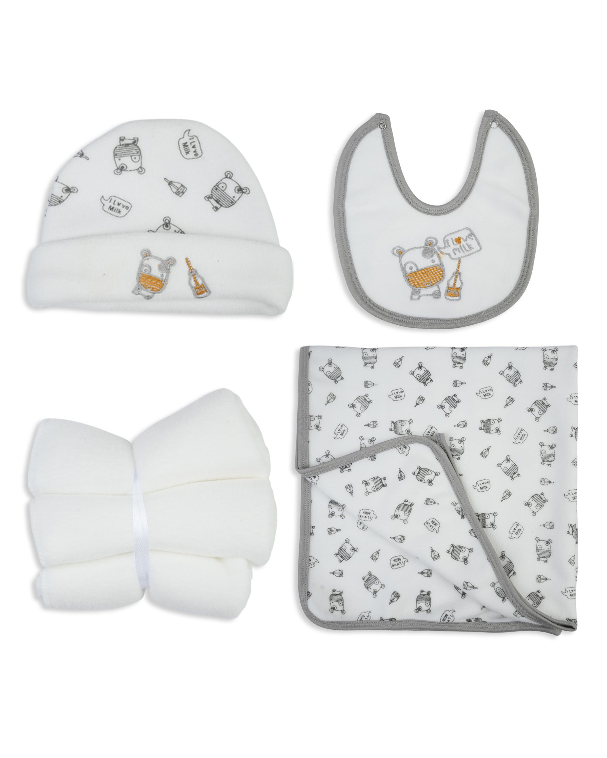 Newborn 9-Piece Hanger Set – Milk, Newborn Gift Set, Chase Value, Chase Value