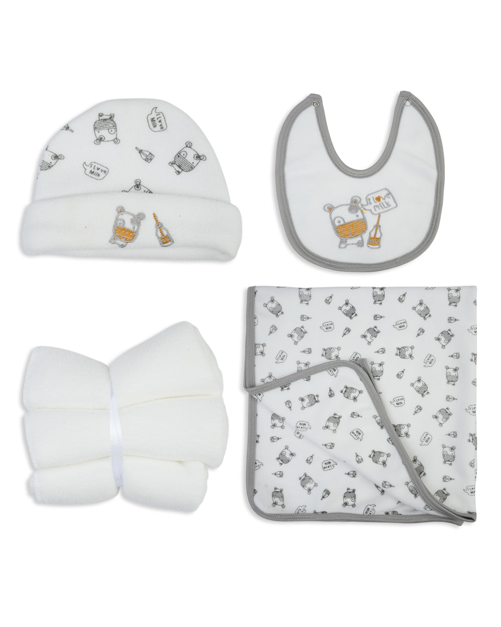 Newborn 9-Piece Hanger Set – Milk, Newborn Gift Set, Chase Value, Chase Value