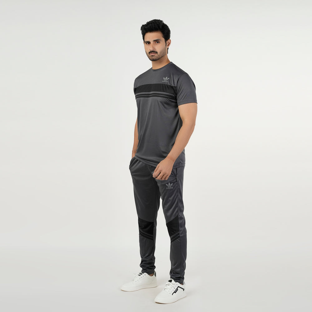 Men's T-Shirt With Trouser Track Suit, Men's Track Suits, Chase Value, Chase Value