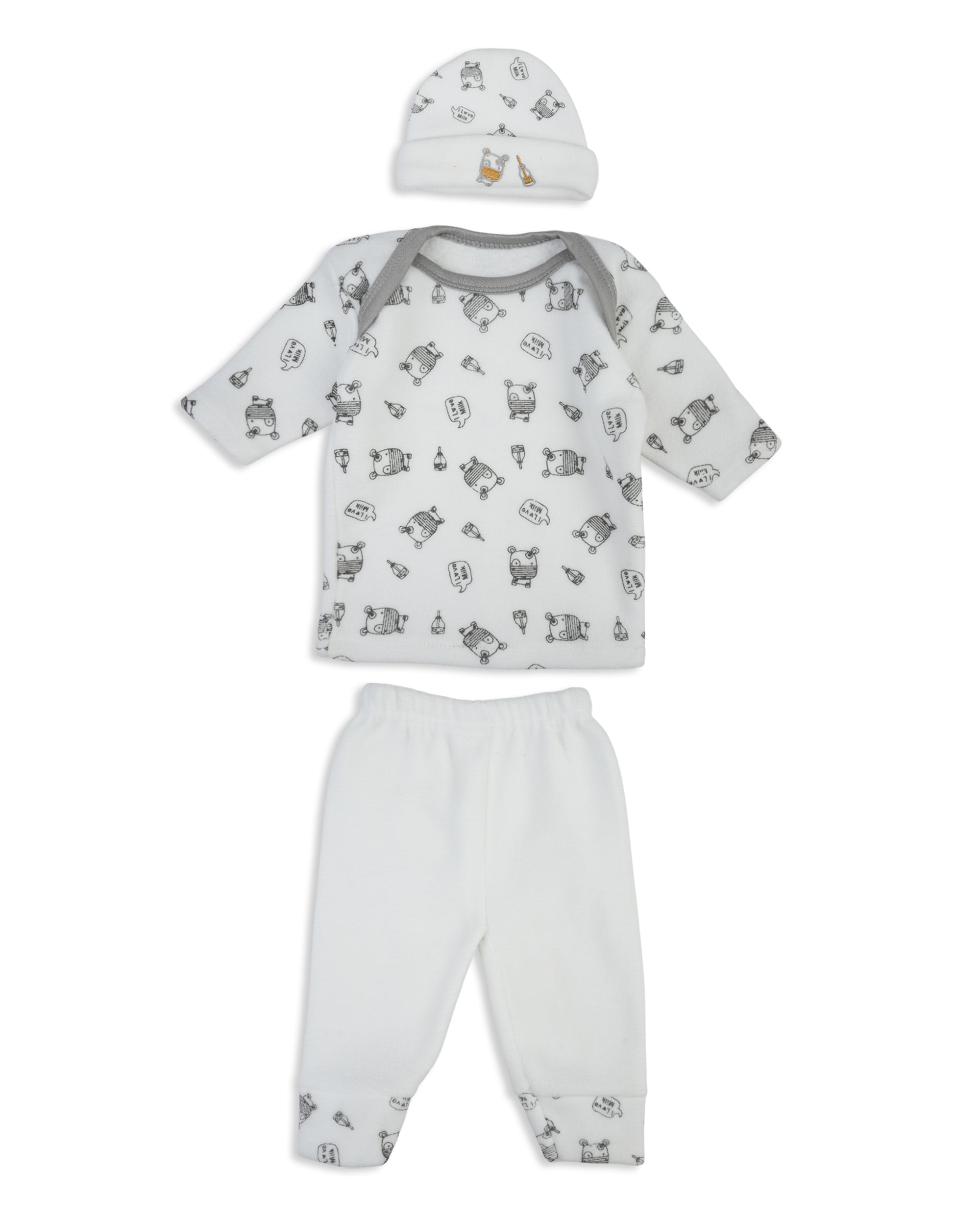 Newborn 9-Piece Hanger Set – Milk, Newborn Gift Set, Chase Value, Chase Value